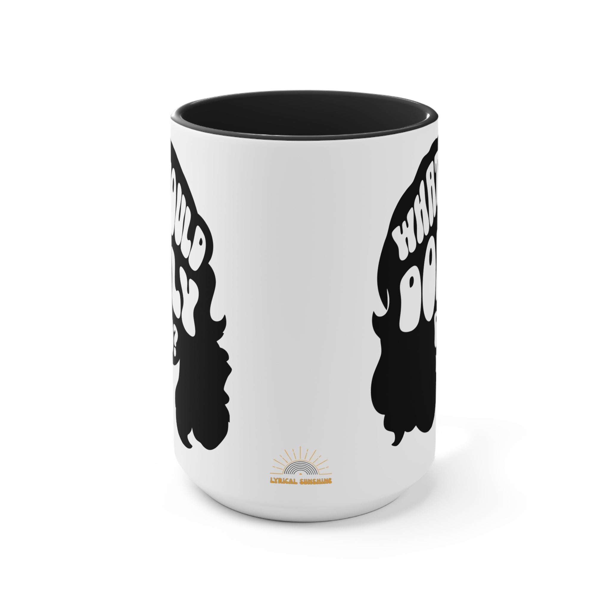 What Would Dolly Do? Accent Mug