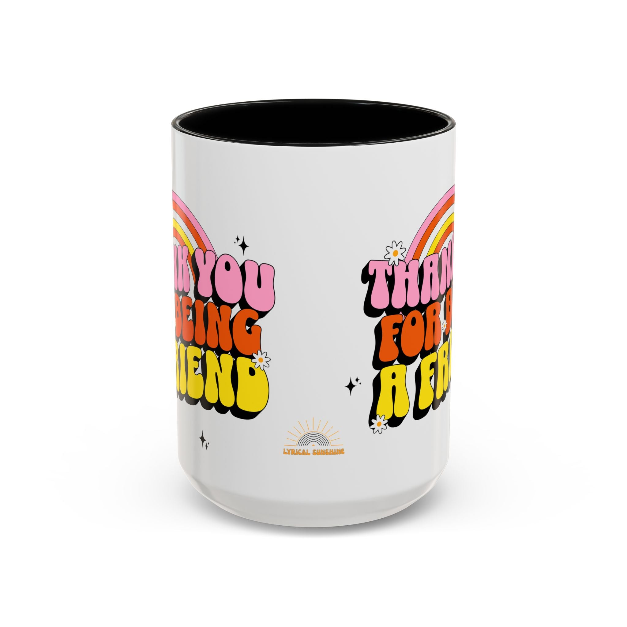 Thank You for Being a Friend 15oz Accent Mug