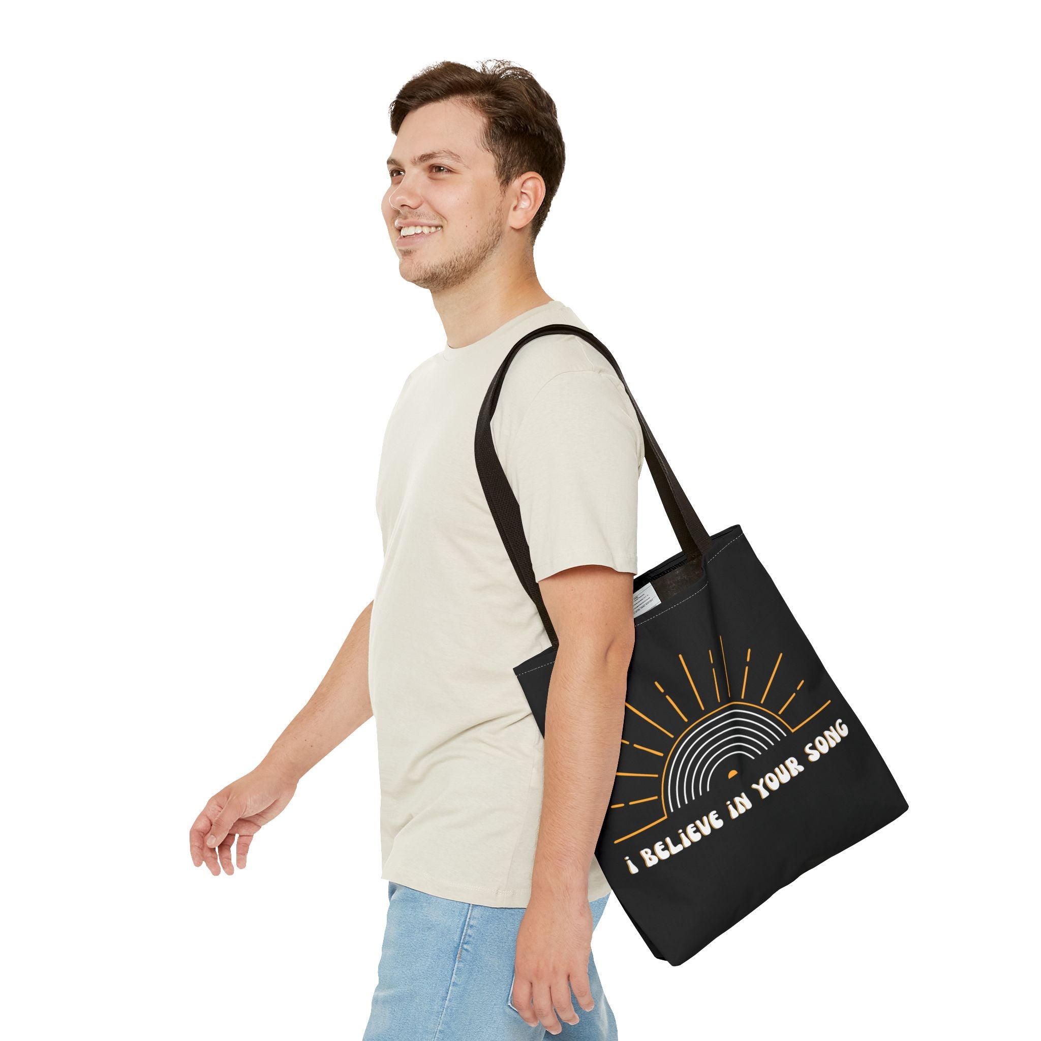 I Believe in Your Song Tote Bag
