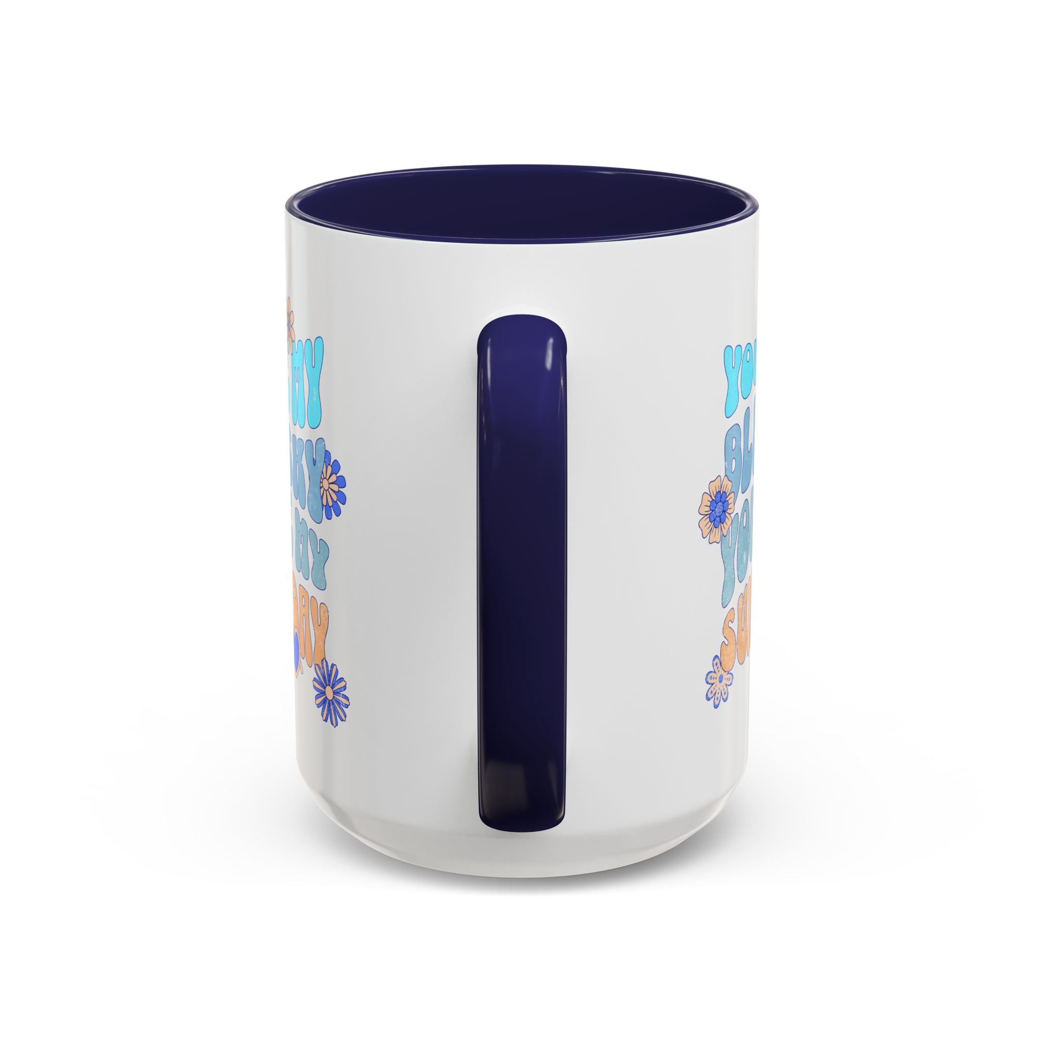 Blue Sky, Sunny Day 15oz Accent Mug