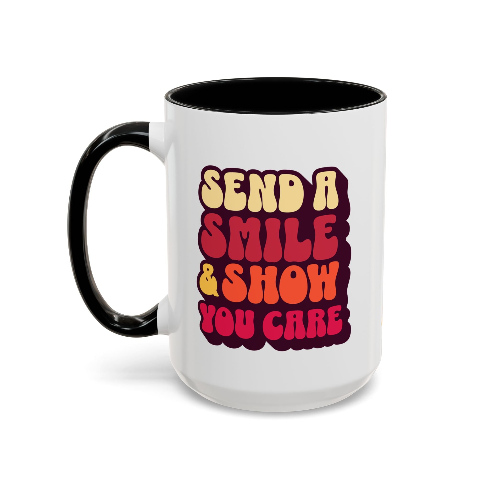 Send a Smile 15oz Accent Mug