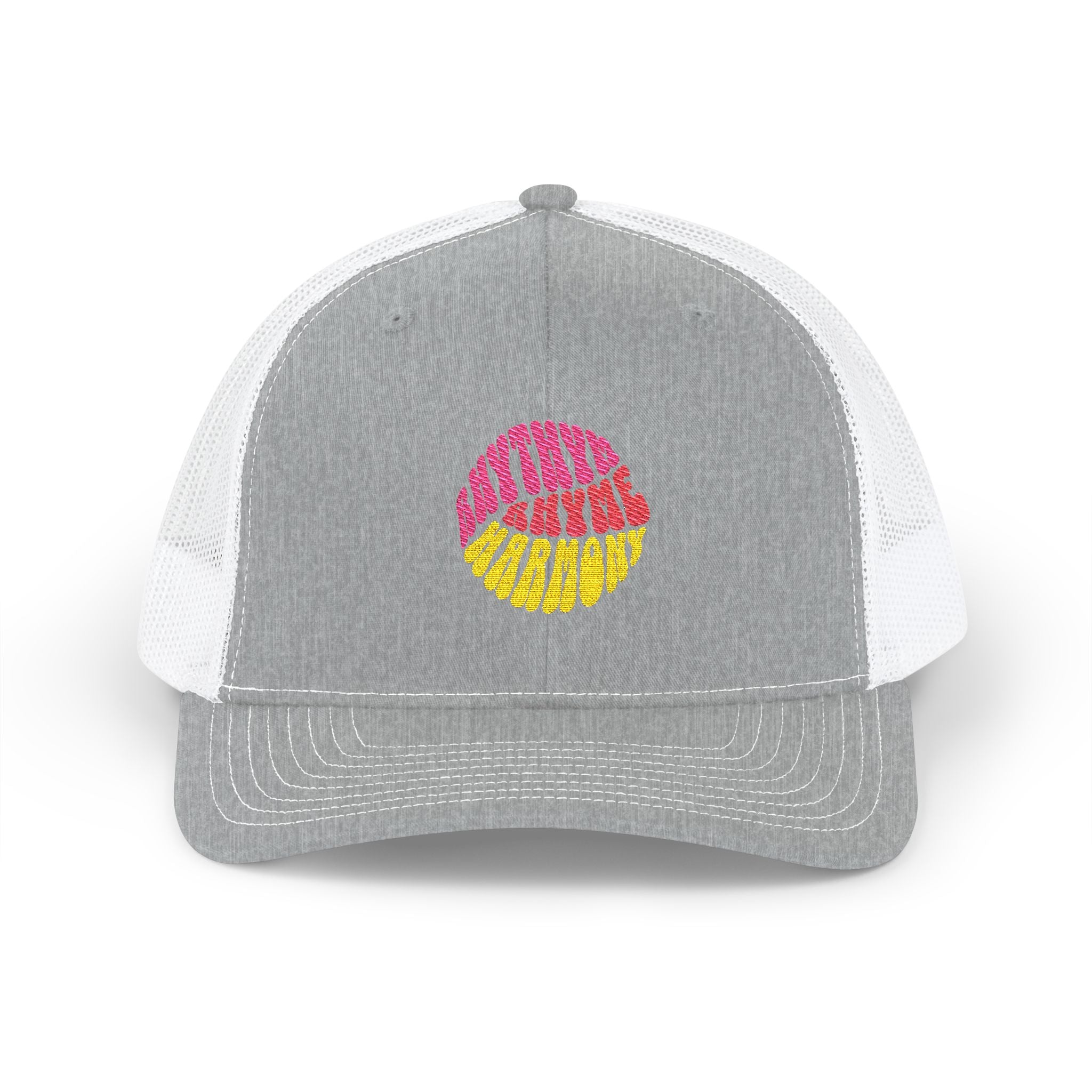 Rhythm, Rhyme and Harmony Retro Snapback Trucker Hat