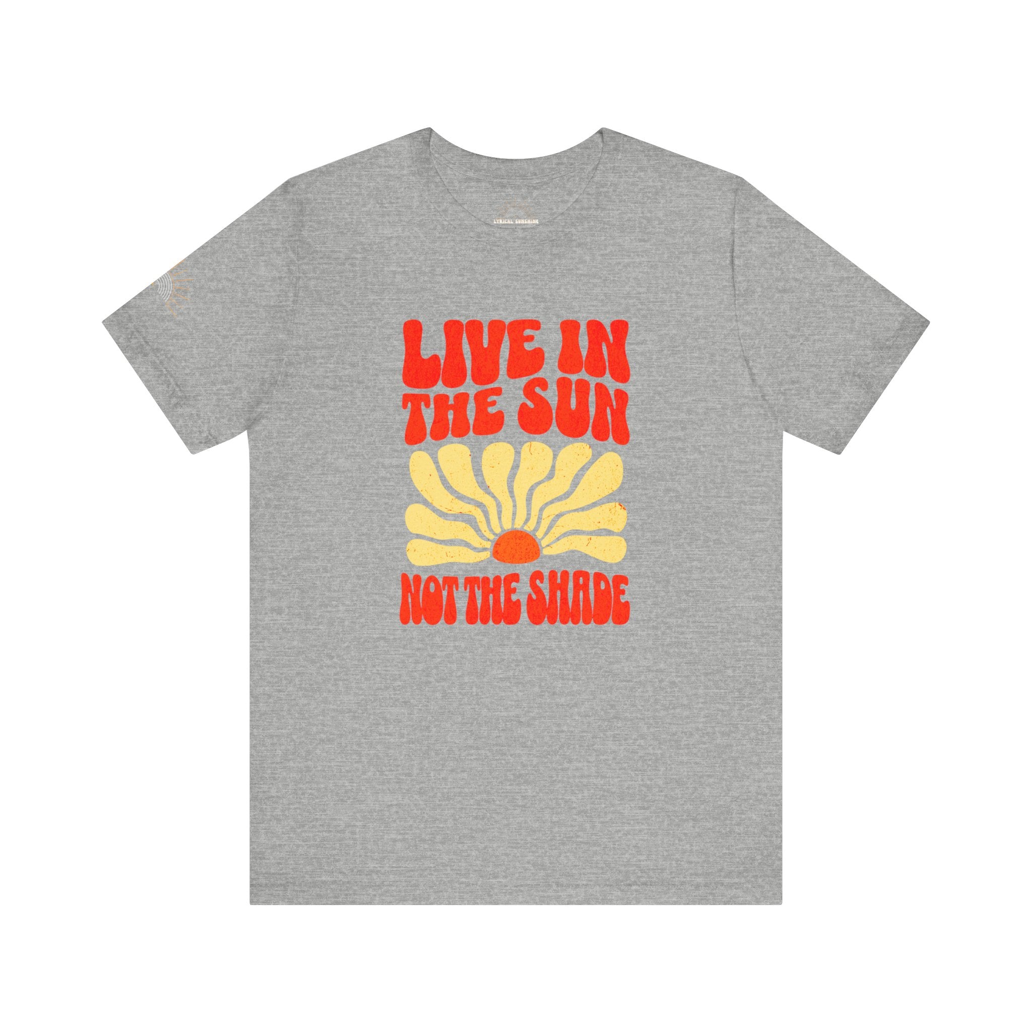 Live in the Sun Retro Unisex Tee