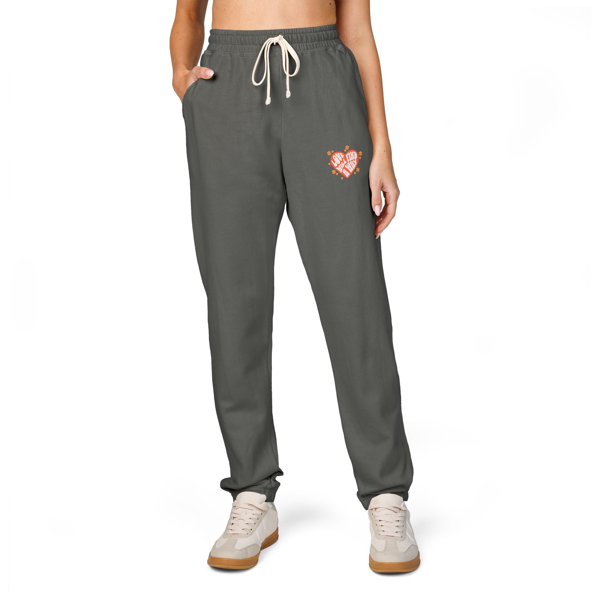 Love Will Find a Way Retro Sweatpants