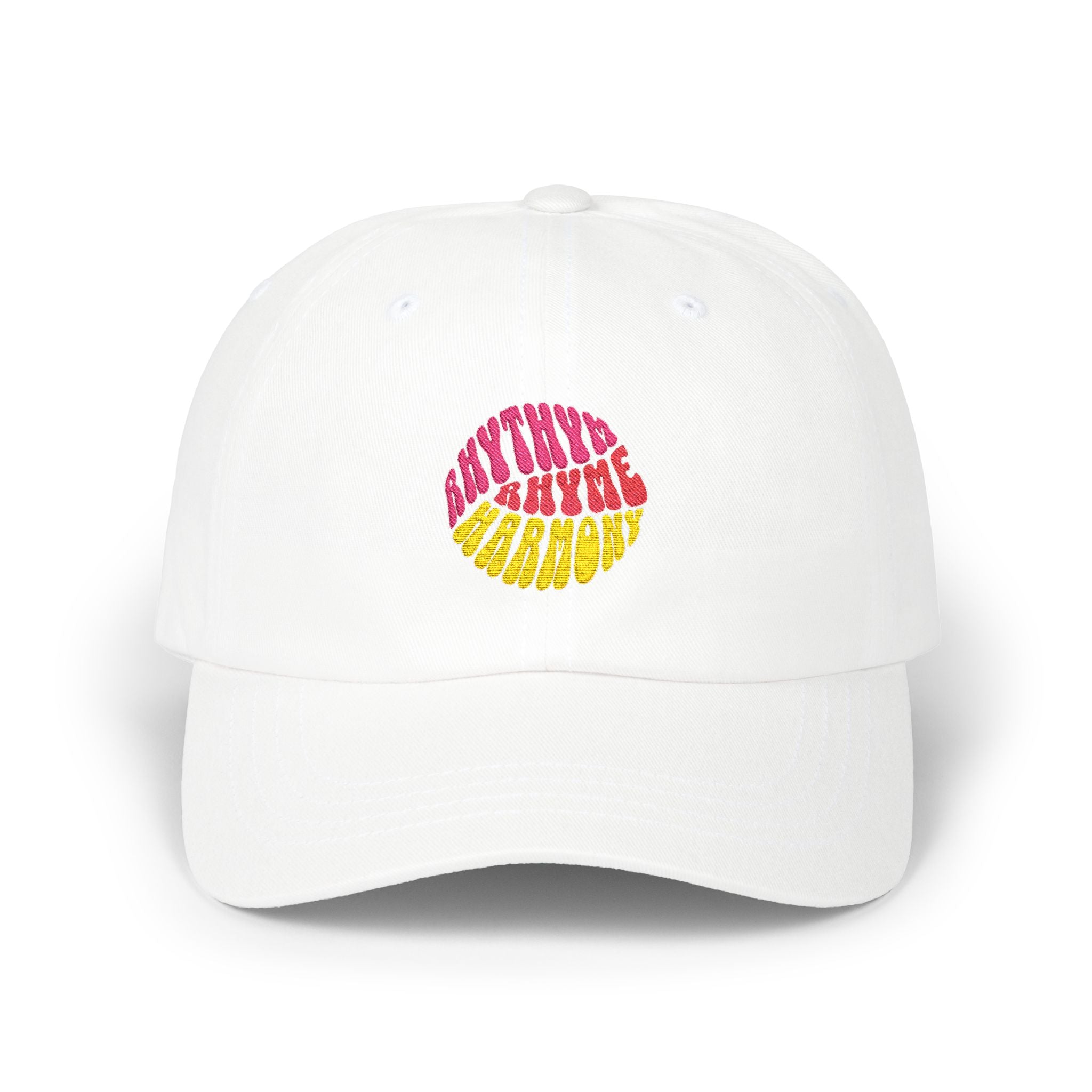 Rhythm, Rhyme & Harmony 70's Retro Dad Cap