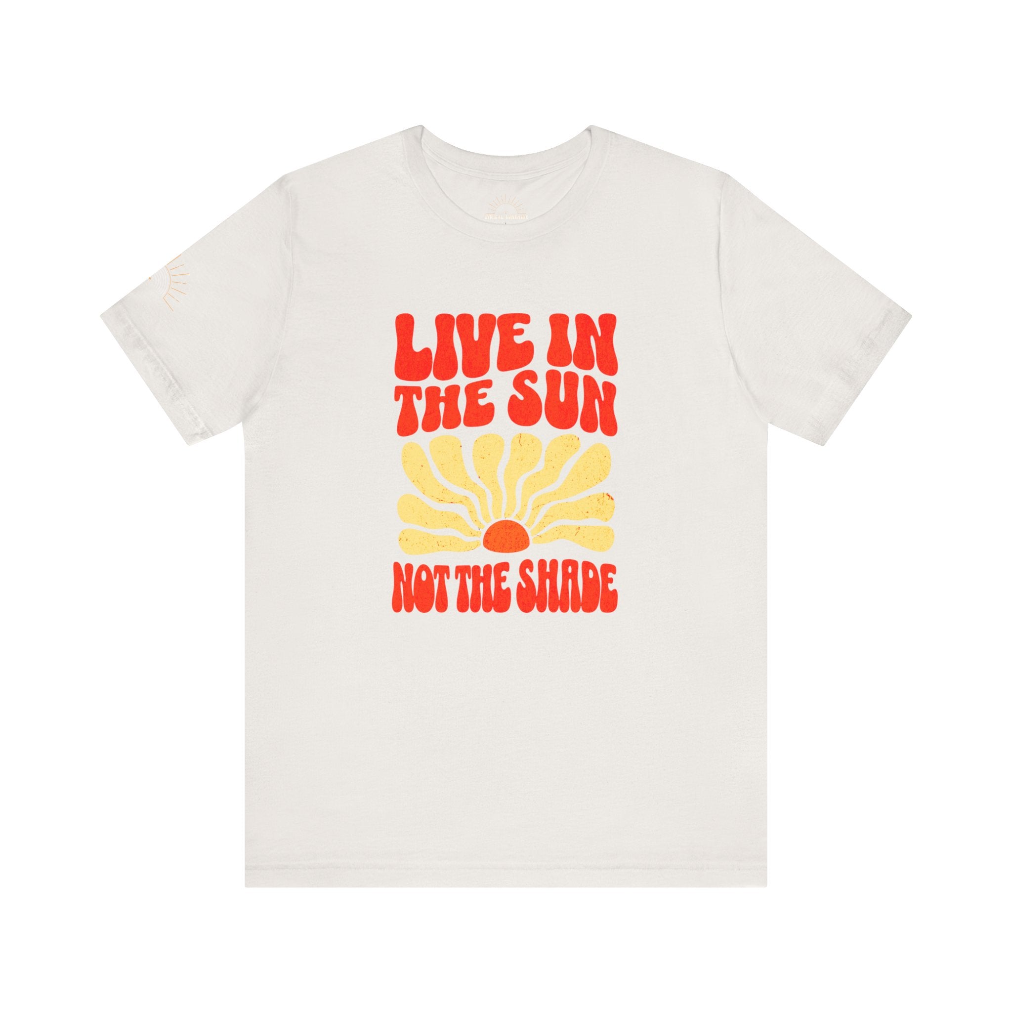 Live in the Sun Retro Unisex Tee