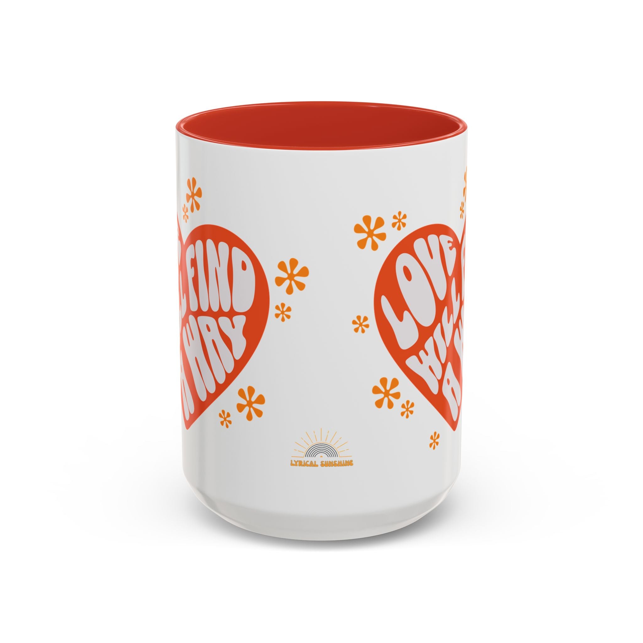 Love Will Find a Way 15oz Accent Mug