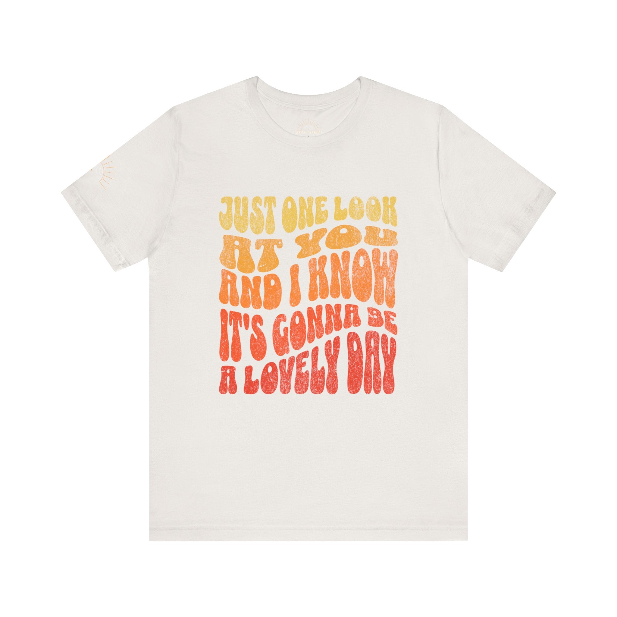 Lovely Day Retro Unisex Tee