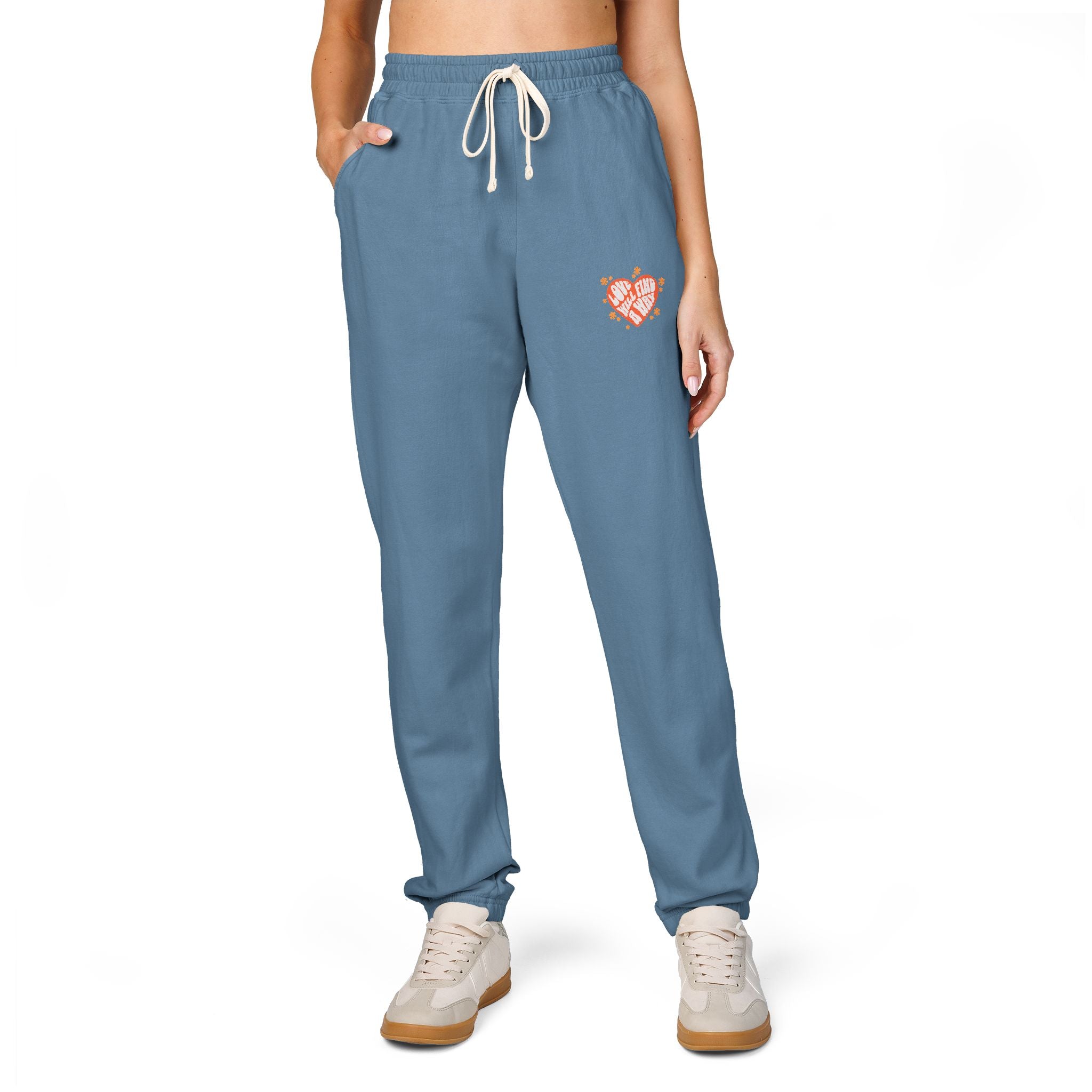 Love Will Find a Way Retro Sweatpants
