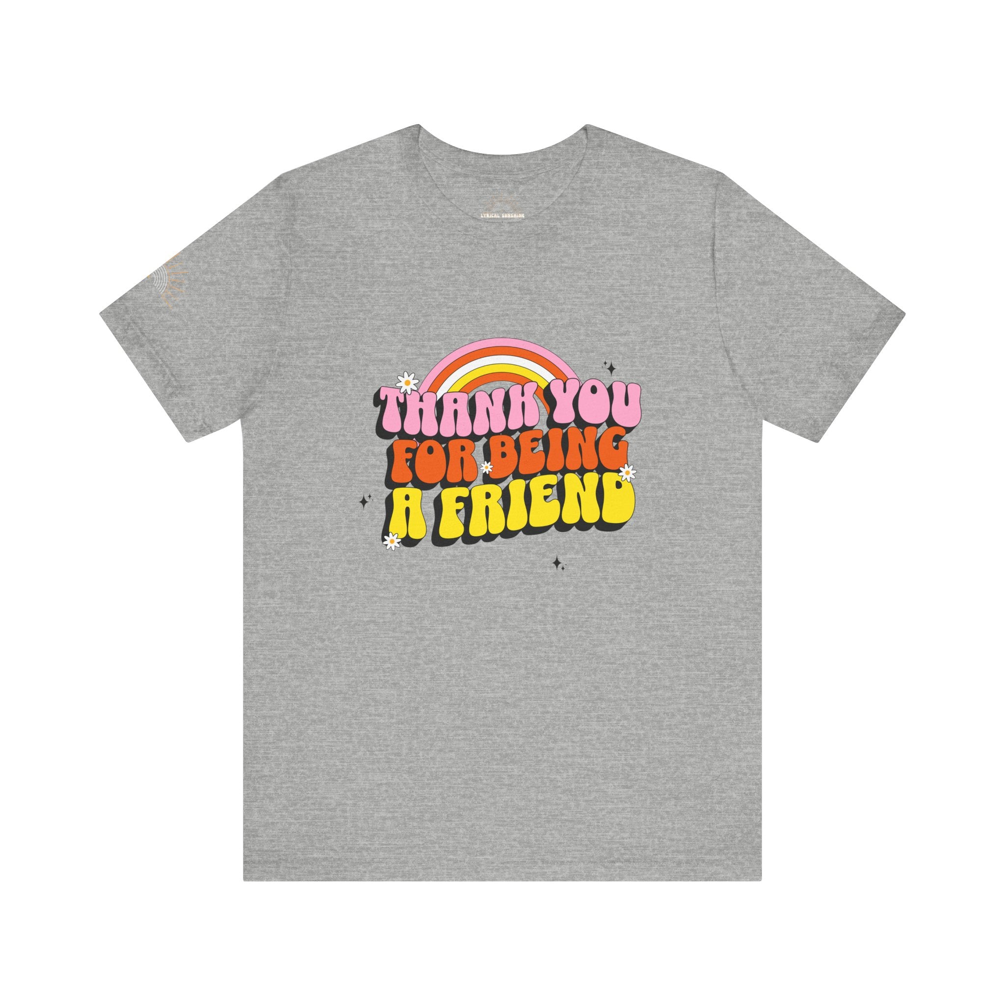 Thank You for Being a Friend Retro Tee