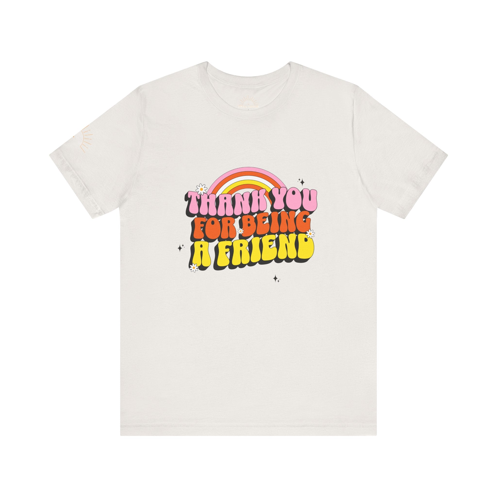 Thank You for Being a Friend Retro Tee