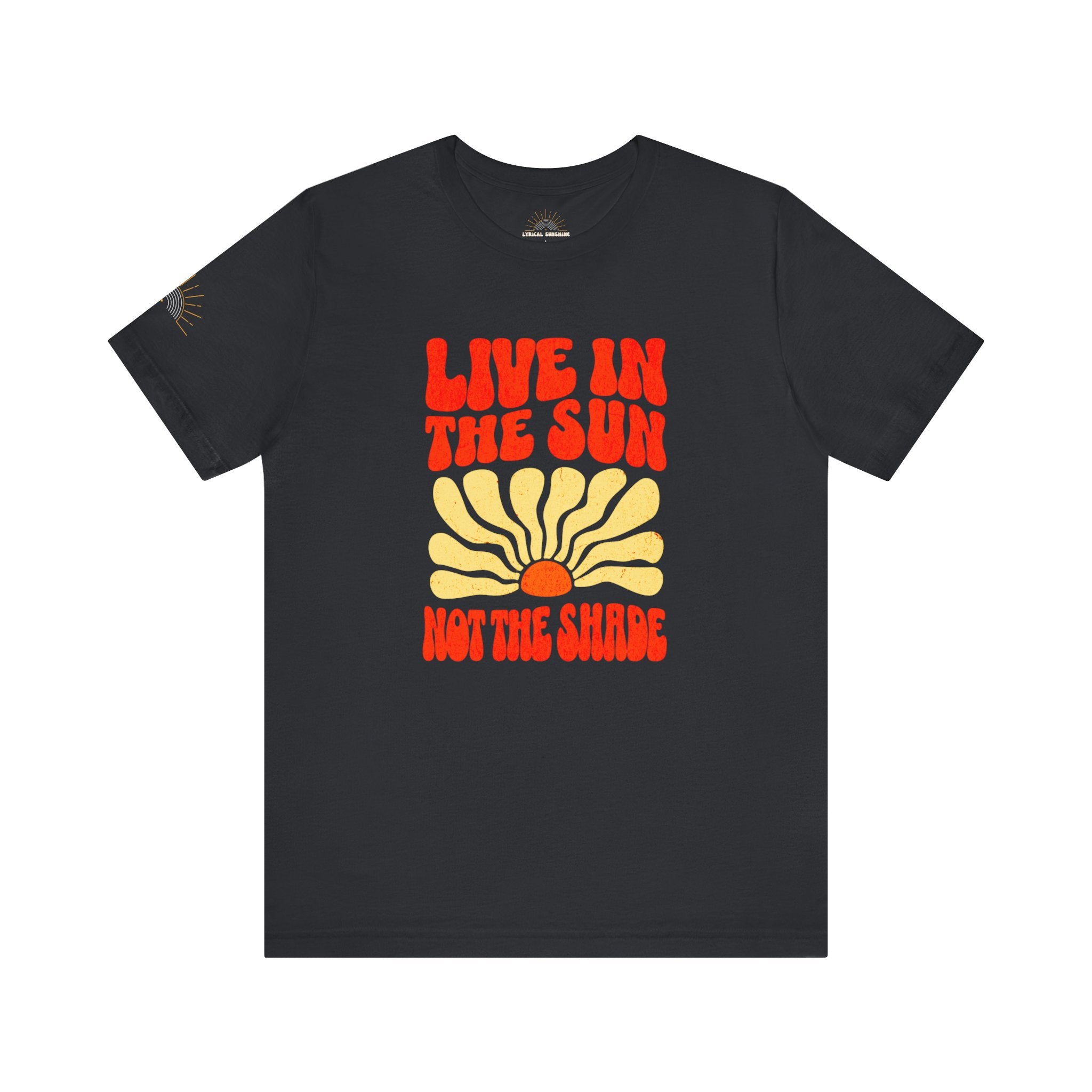Live in the Sun Retro Unisex Tee