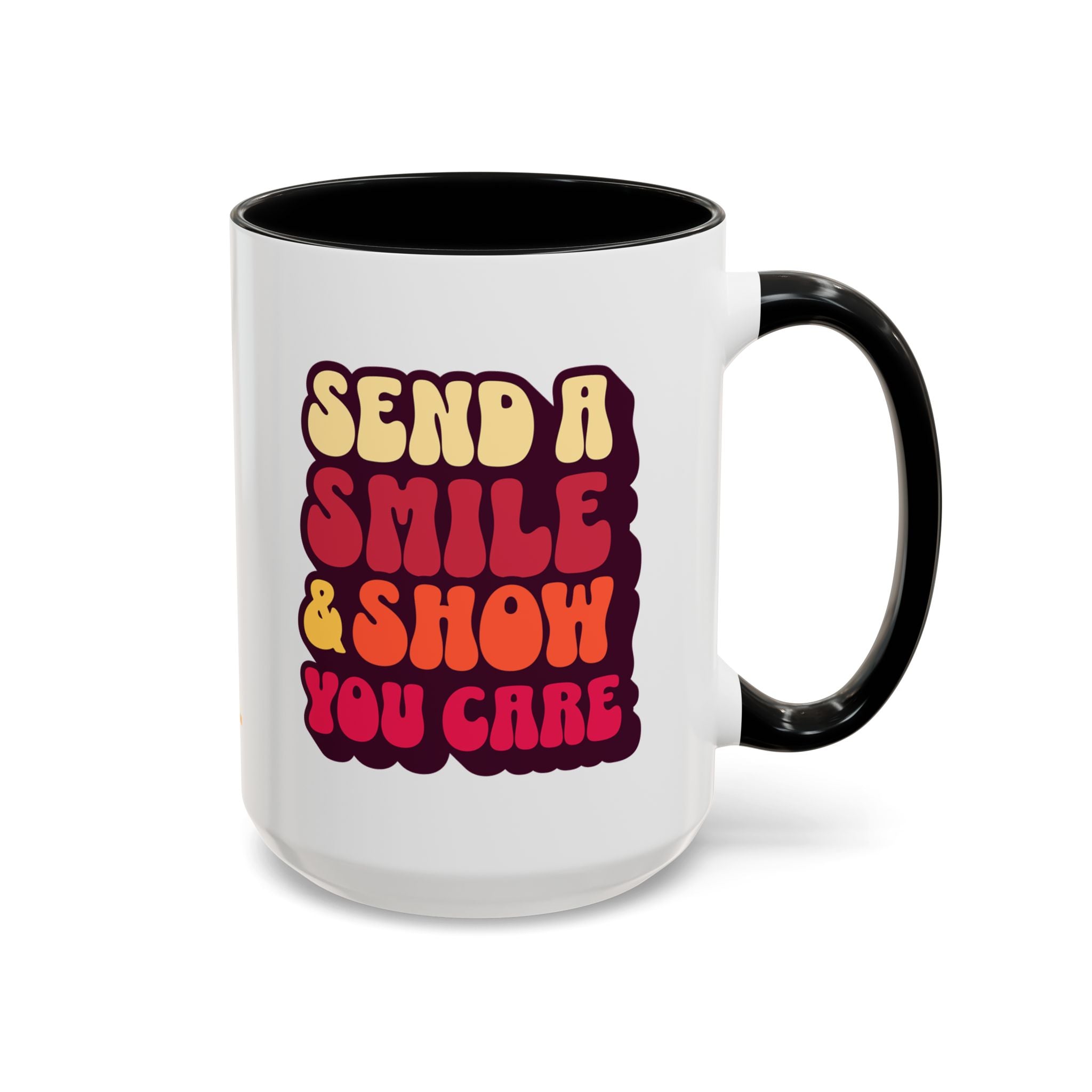 Send a Smile 15oz Accent Mug