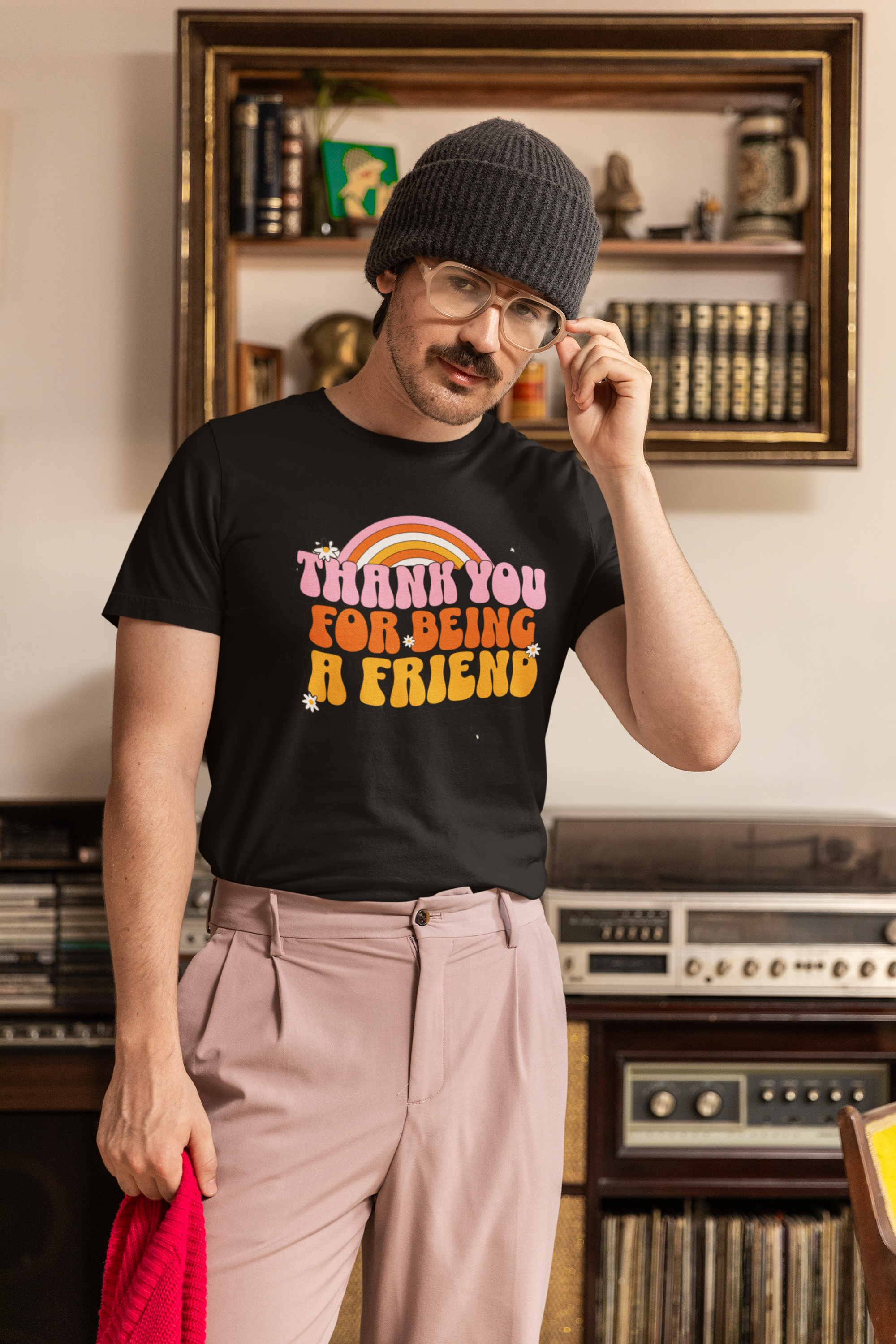 Thank You for Being a Friend Retro Tee