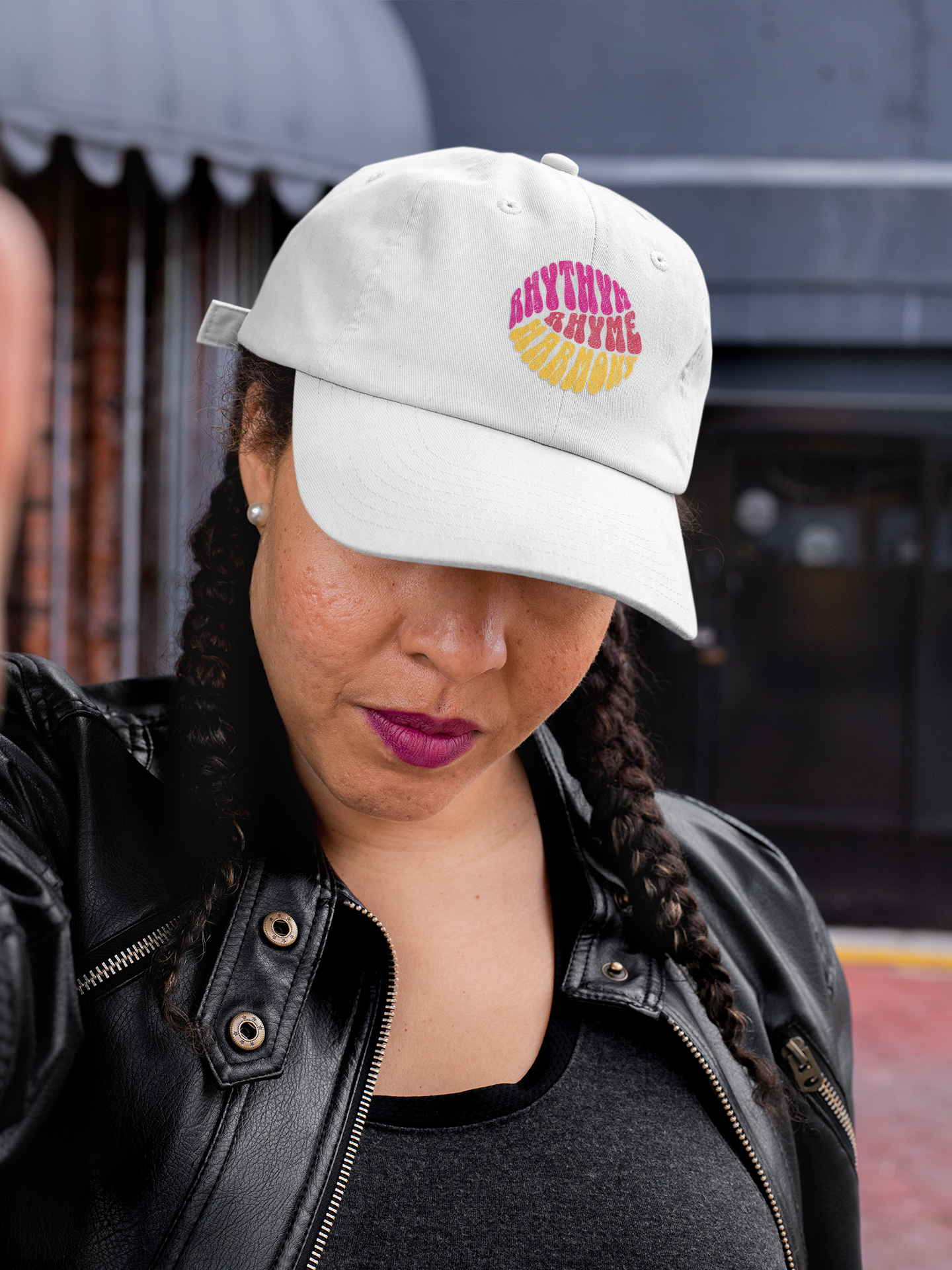 Rhythm, Rhyme & Harmony 70's Retro Dad Cap