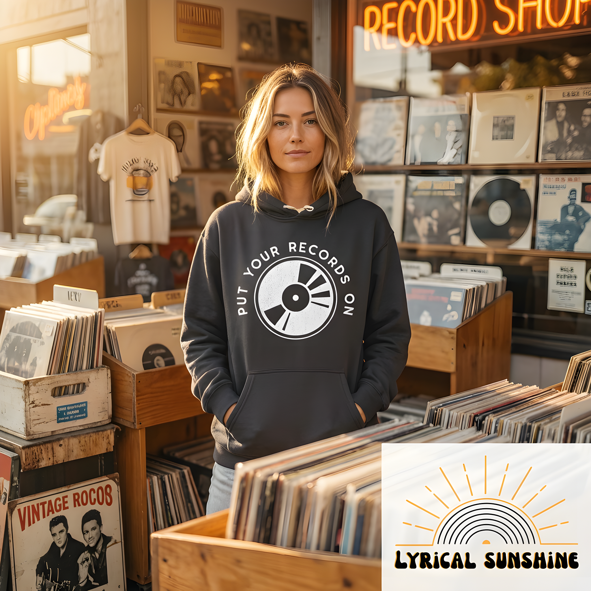 Put Your Records On Apparel | Song Lyric Clothing & Feel-Good Gifts