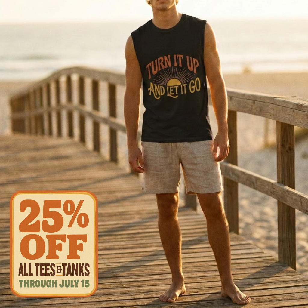Mid-Summer Sale 25% Off Tanks and Tees