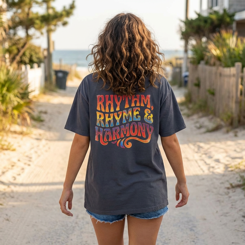 Rhythm, Rhyme & Harmony Apparel | Song Lyric Clothing & Feel-Good Gifts