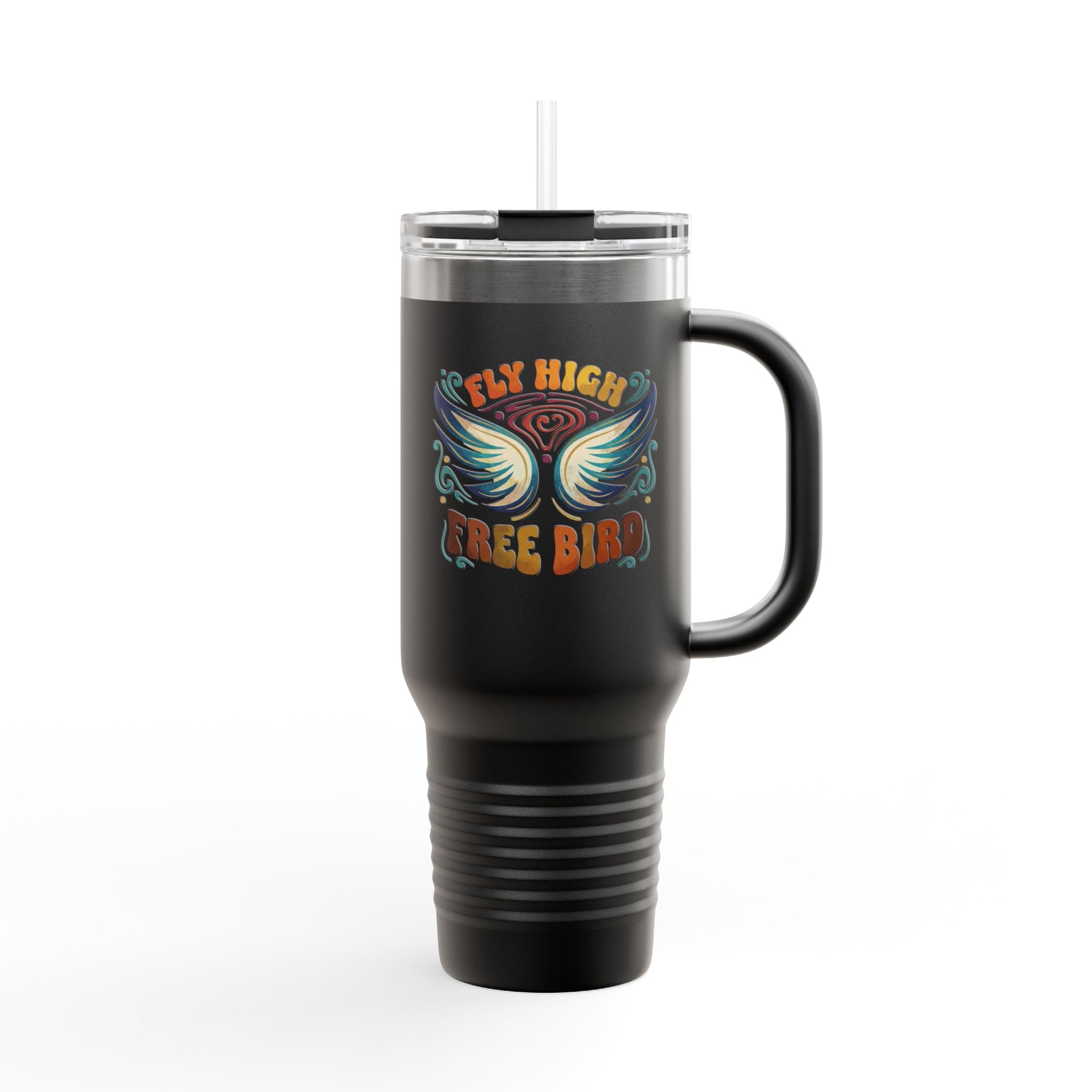Fly High Free Bird 40oz Insulated Travel Mug