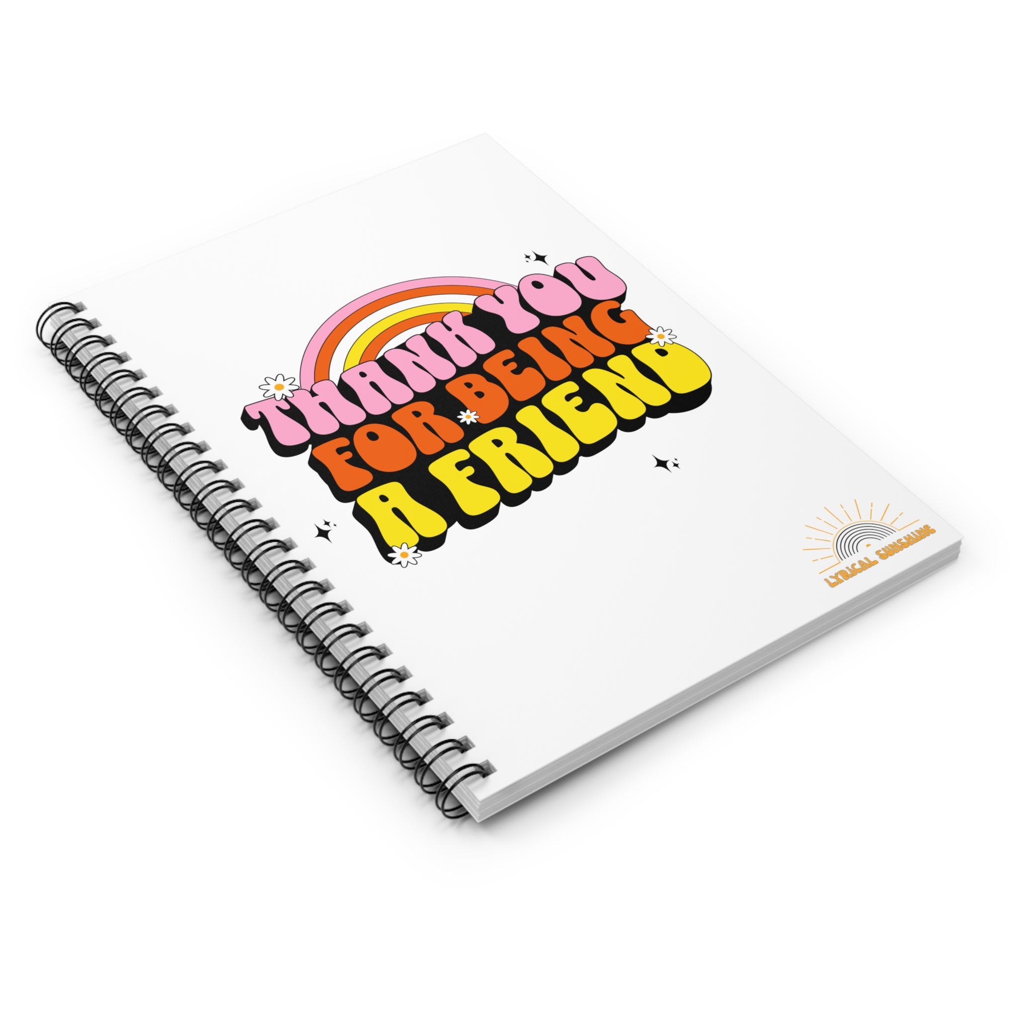 Thank You for Being a Friend Journal