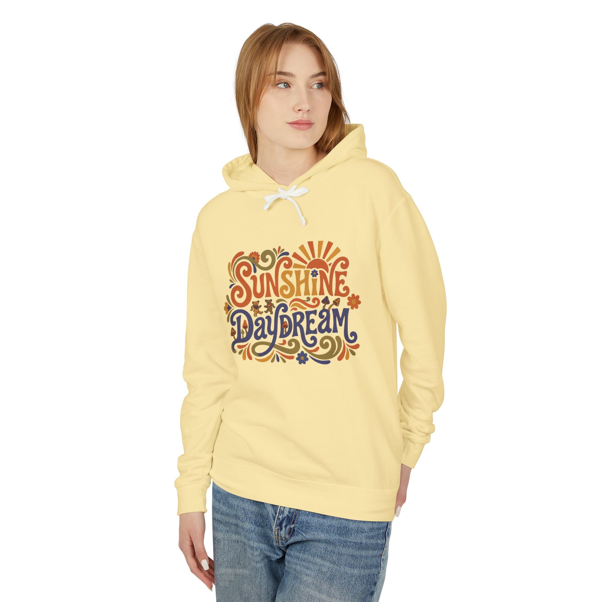 Sunshine Daydream Lightweight Hooded Sweatshirt