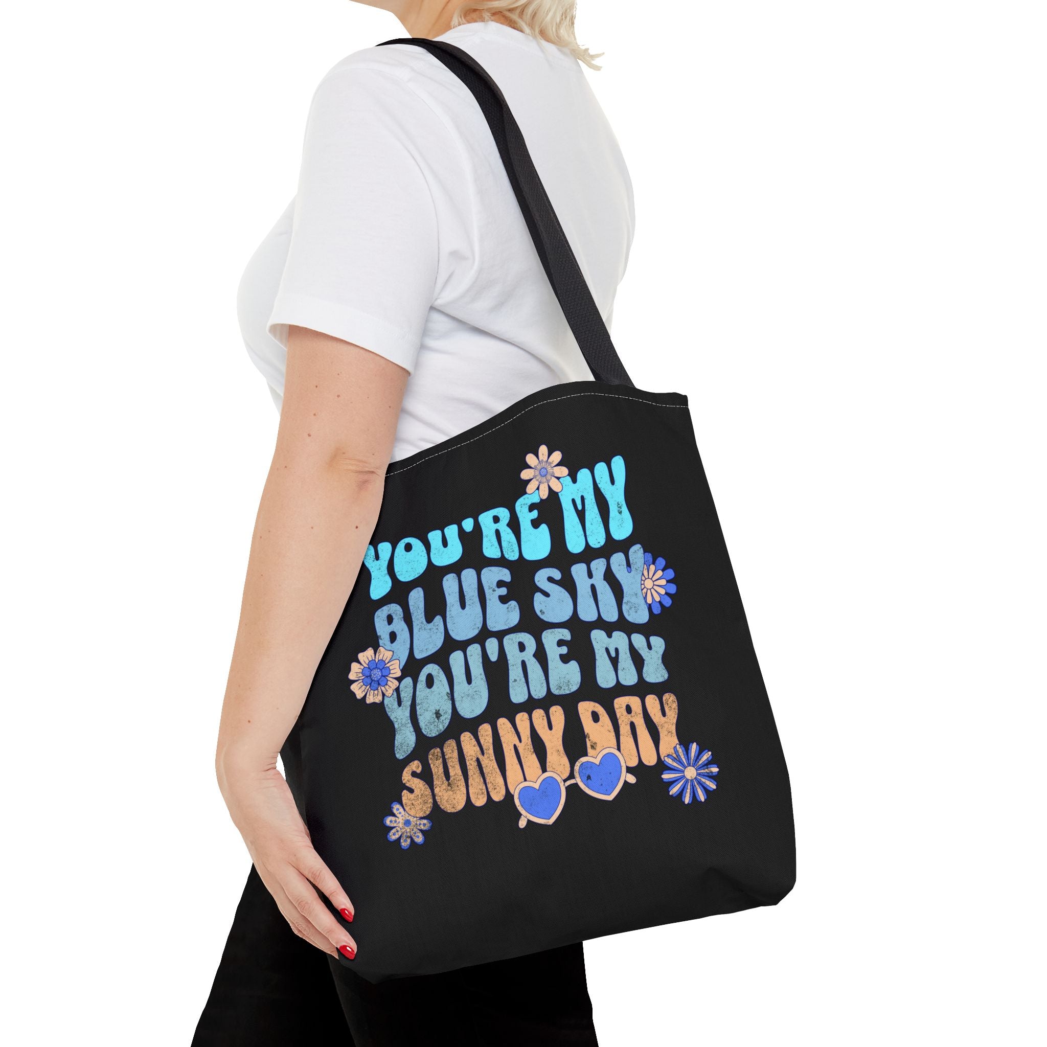 Blue Sky, Sunny Day Tote Bag