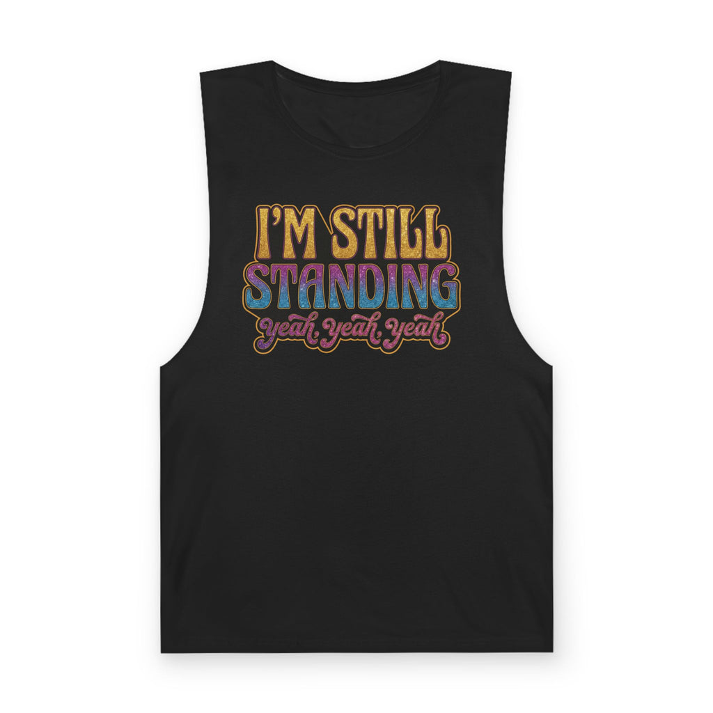 I'm Still Standing Retro Graphic Tank Top