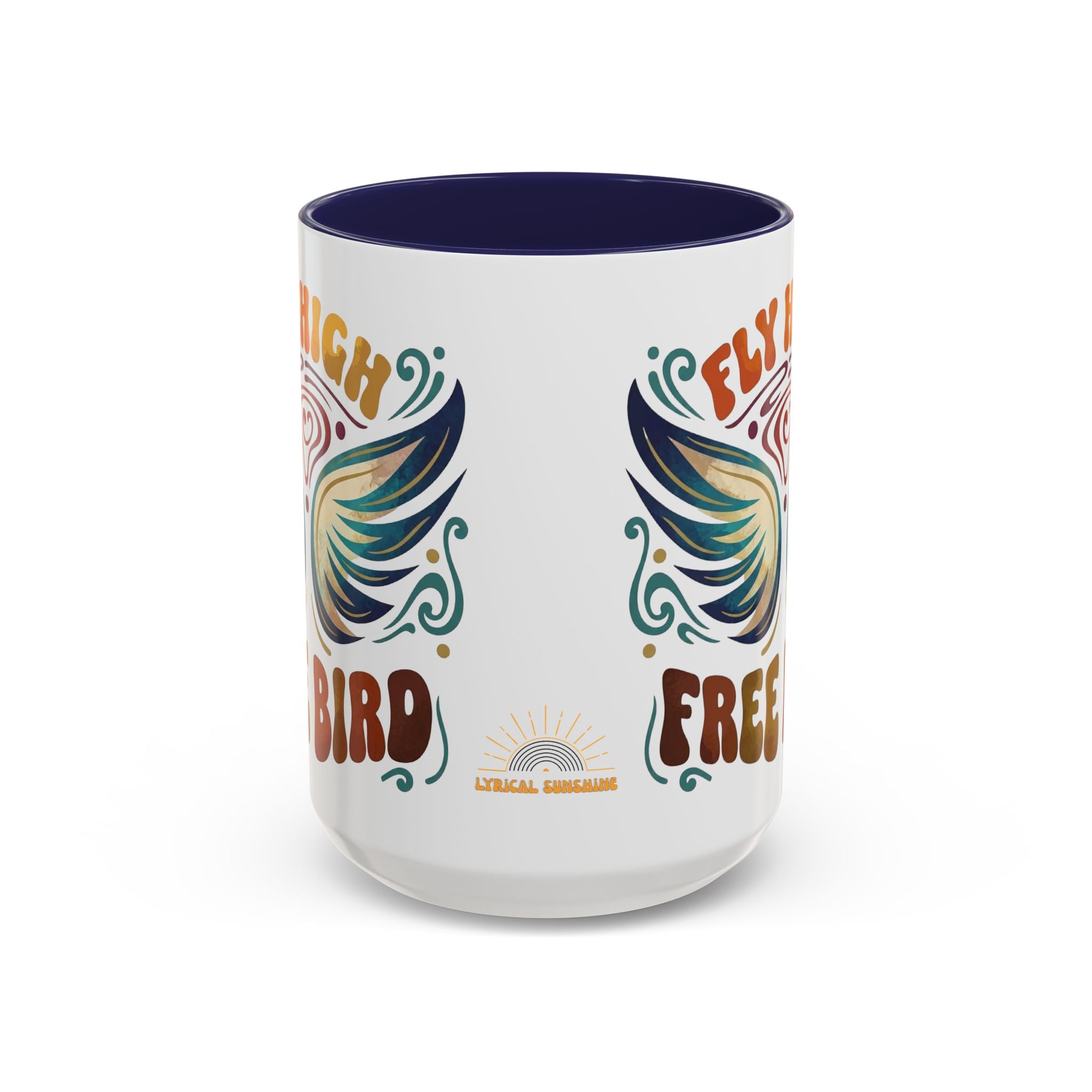 Fly High Free Bird 15oz Accent Mug
