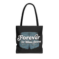 Forever in Blue Jeans Denim Cut-Offs Graphic Tote Bag