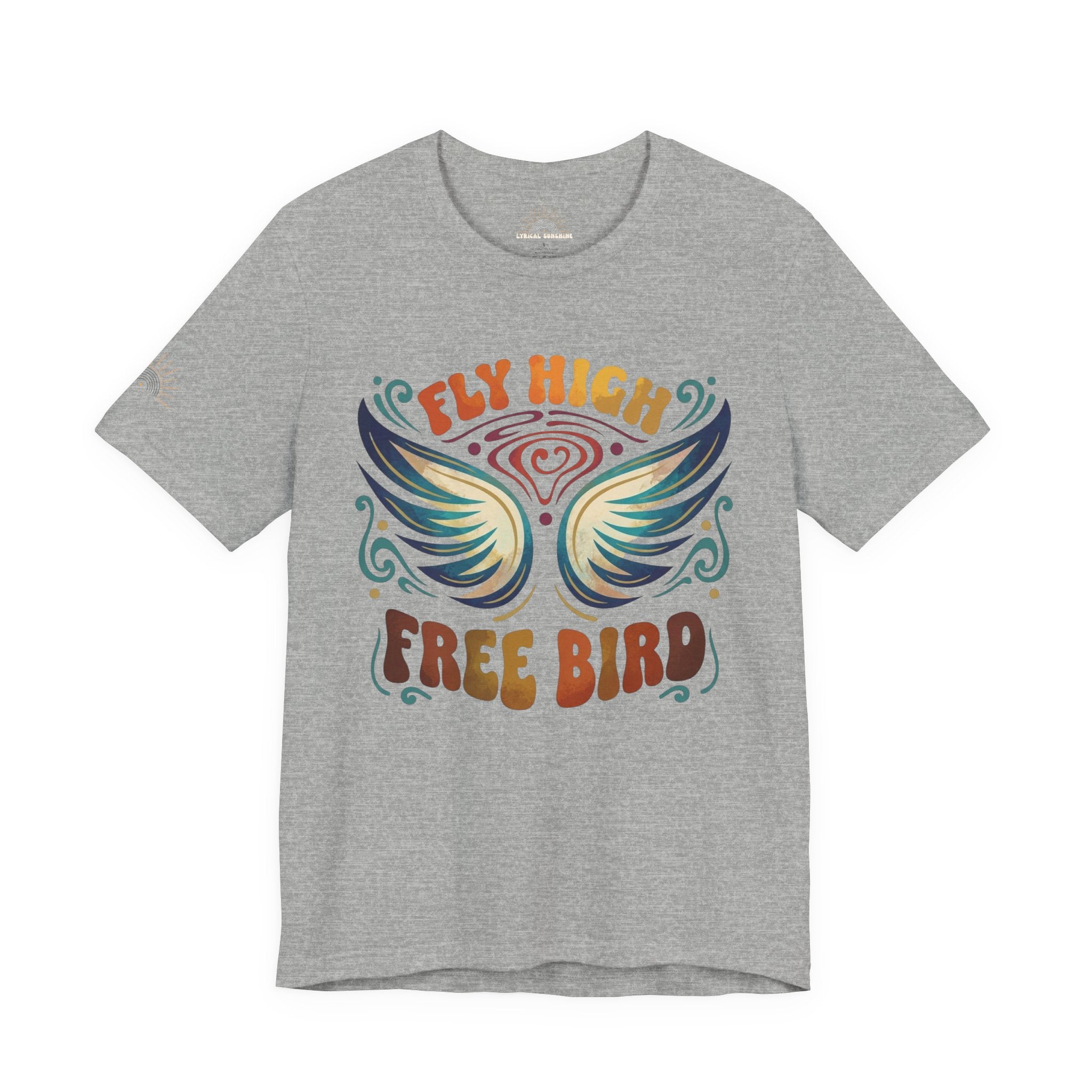 Fly High Free Bird Vintage Graphic T-Shirt