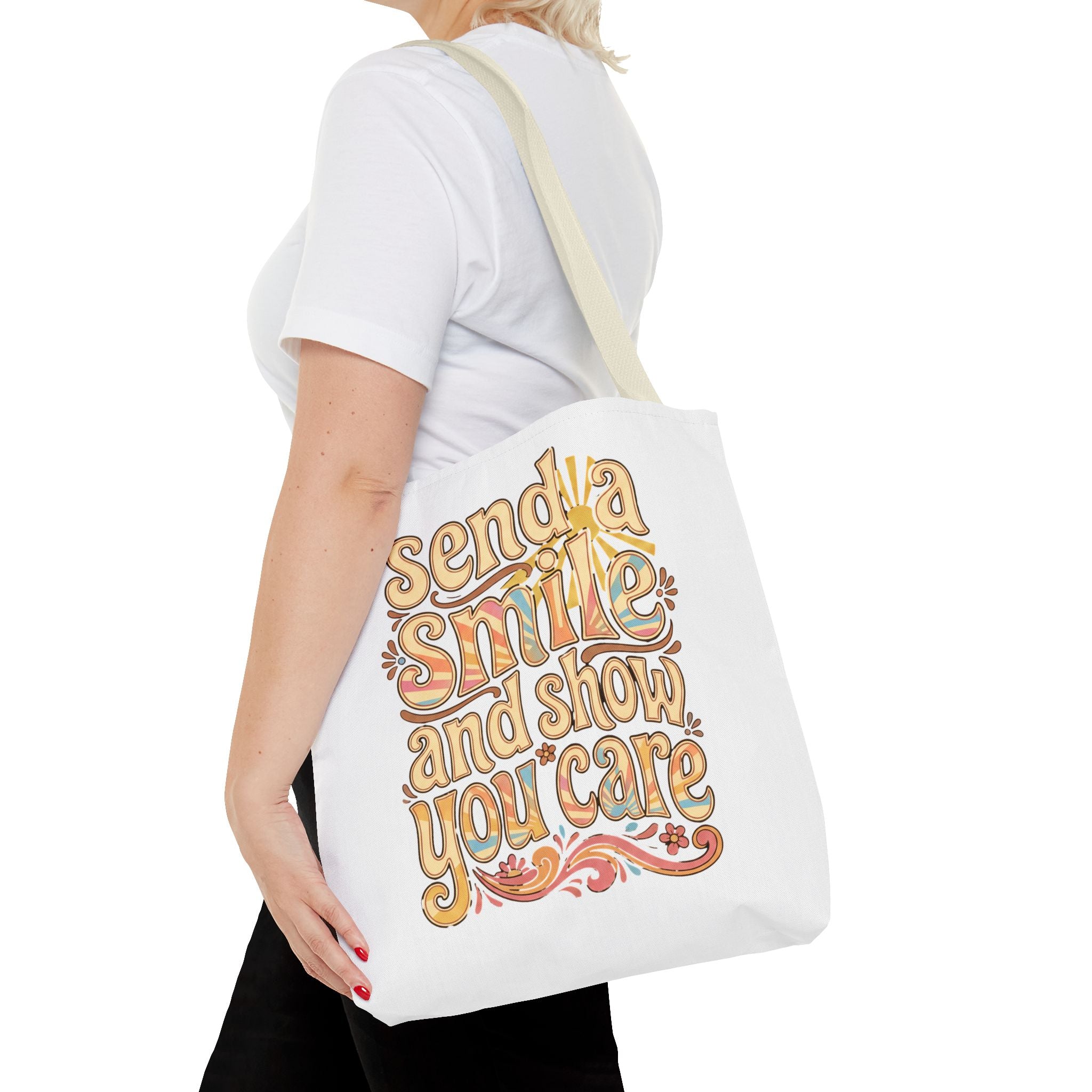 Send a Smile Tote Bag
