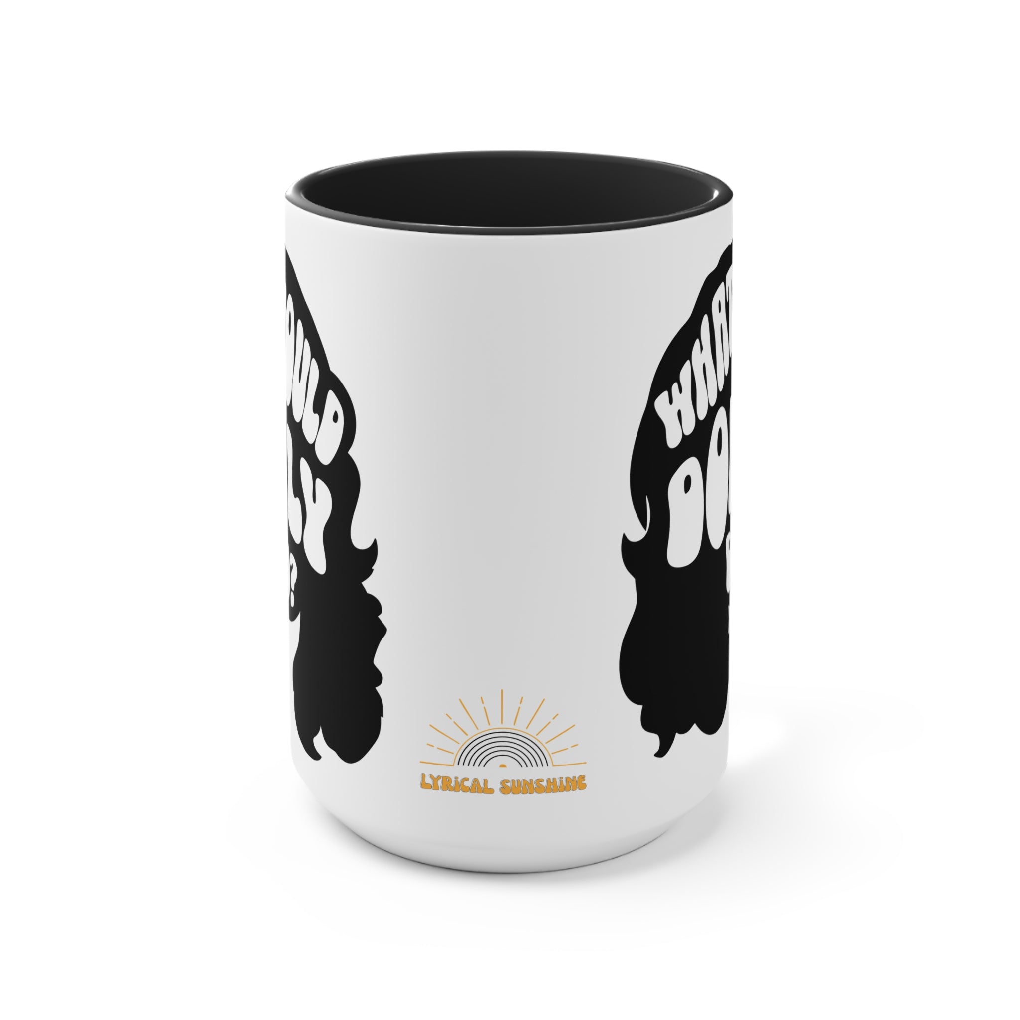 What Would Dolly Do? Accent Mug