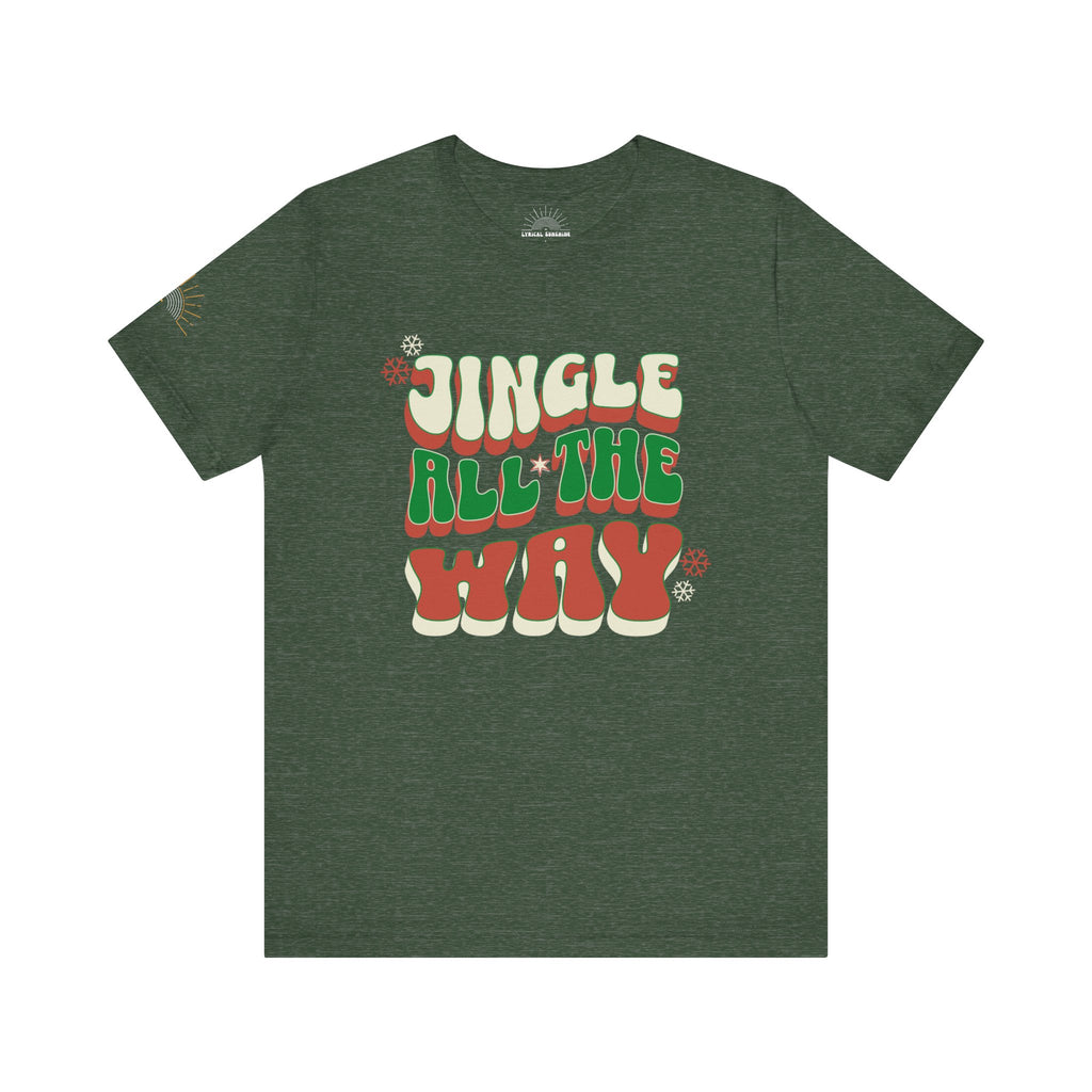 Jingle All the Way Retro Unisex Tee