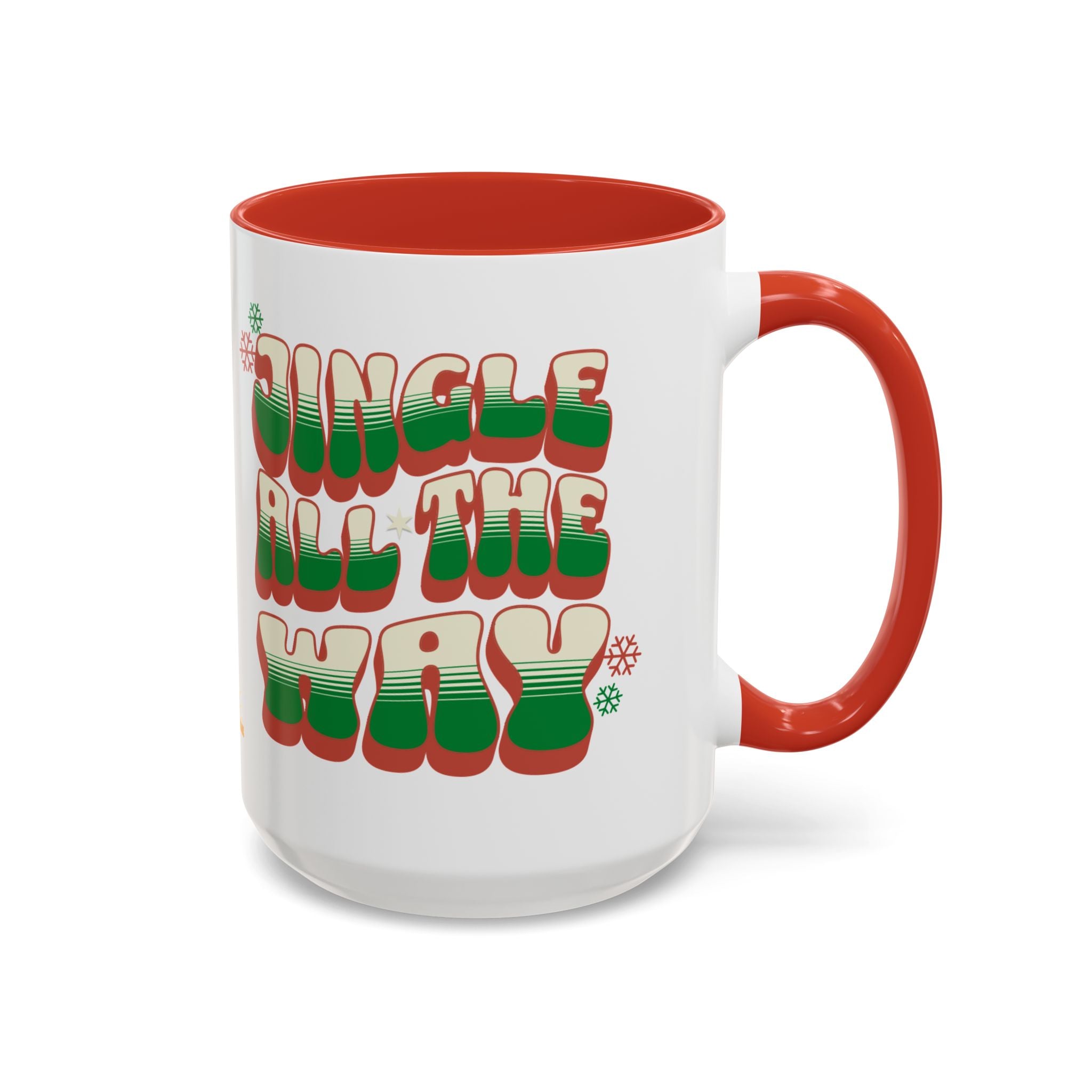 Jingle All the Way 15oz Accent Mug