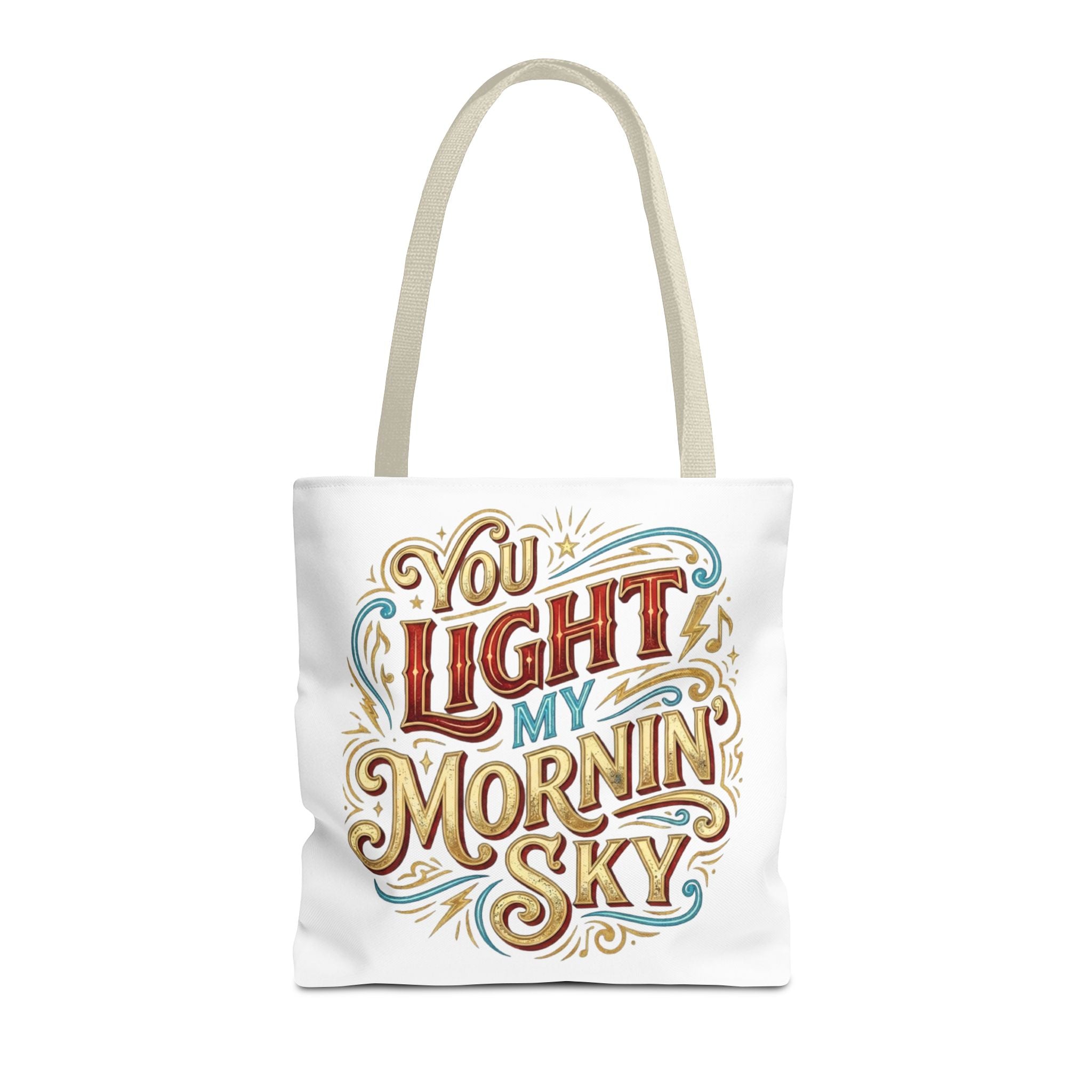 You Light My Mornin' Sky Tote Bag