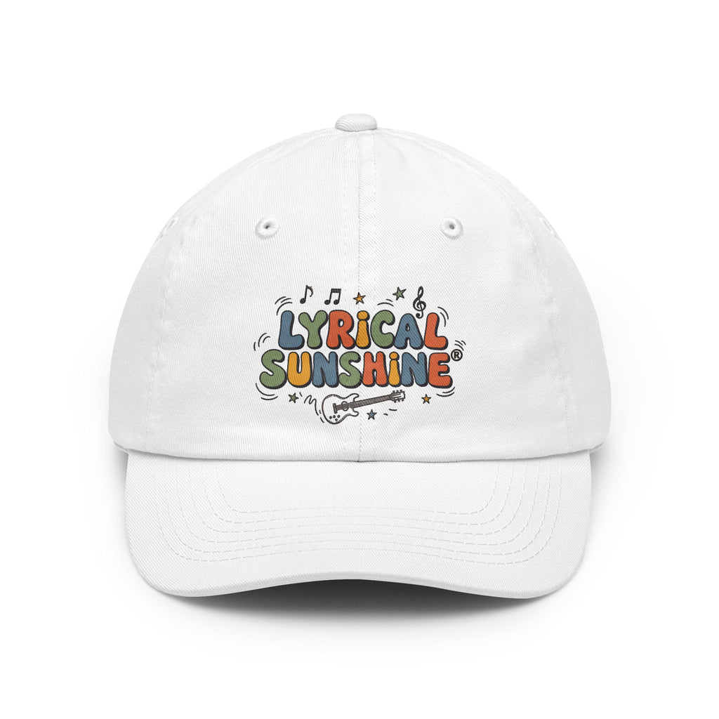 Dad Hat — Lyrical Sunshine Retro Music Patch Cap