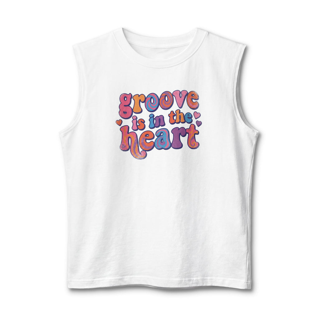 Groove is in the Heart — Retro Music Festival Tank Top