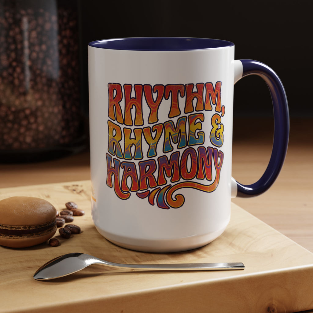 Rhythm, Rhyme and Harmony 15oz Accent Mug