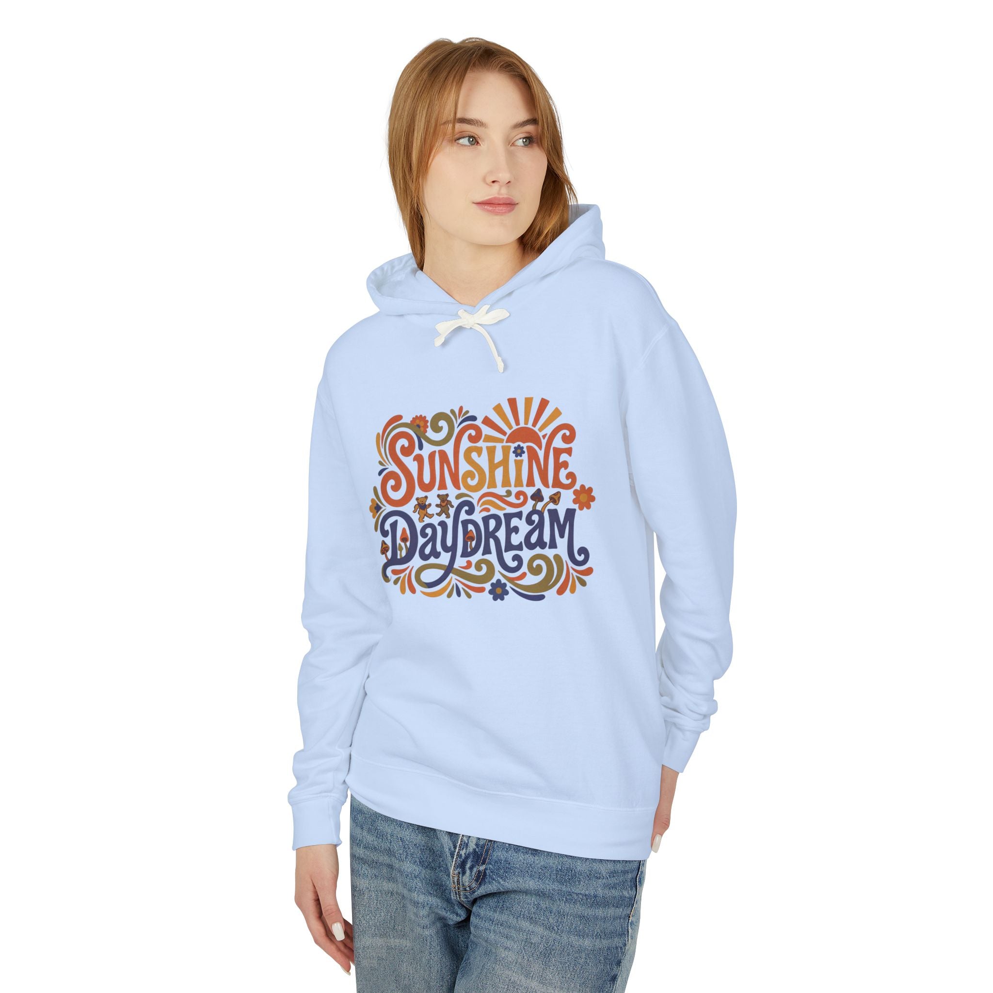 Sunshine Daydream Lightweight Hooded Sweatshirt