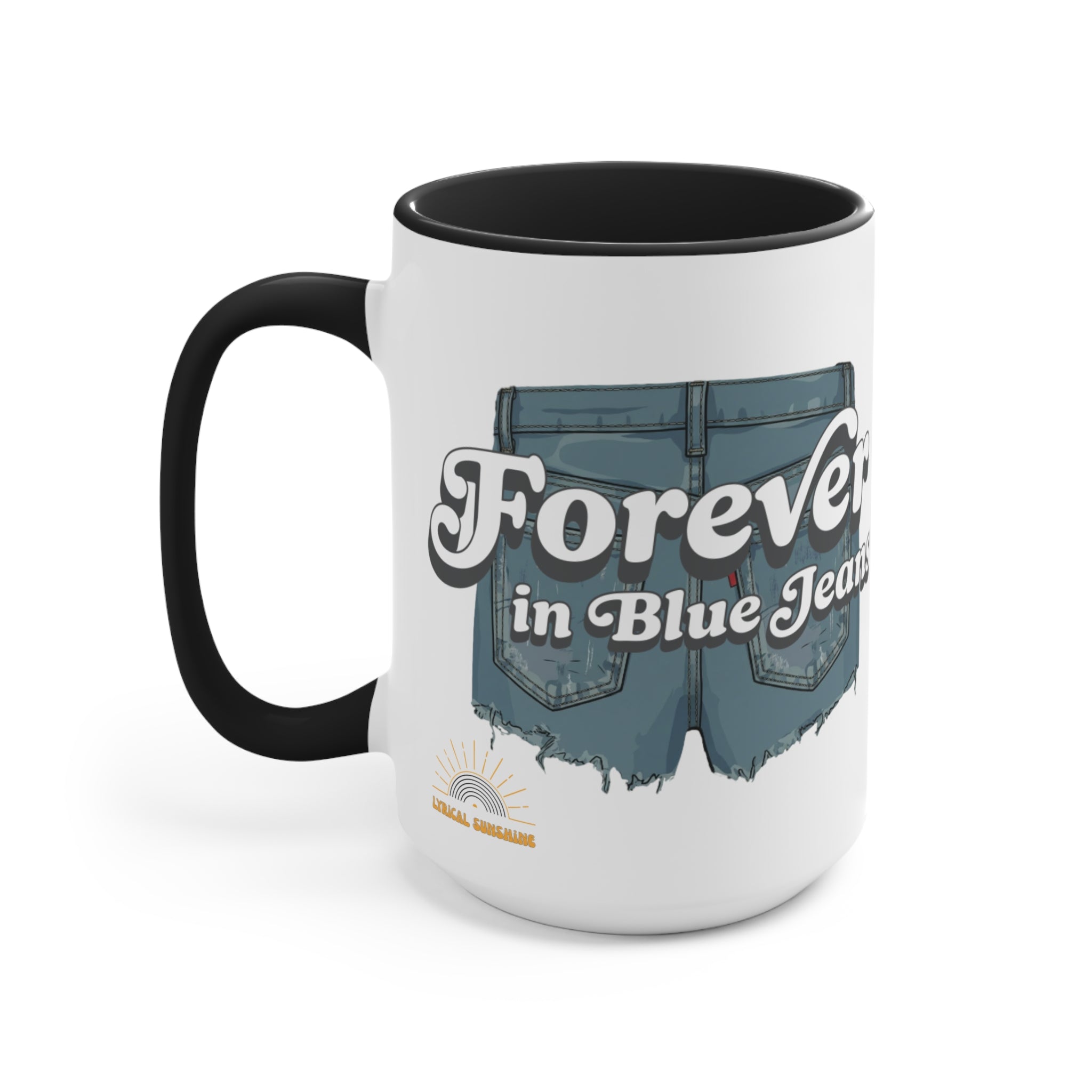 Forever in Blue Jeans 15oz Accent Mug