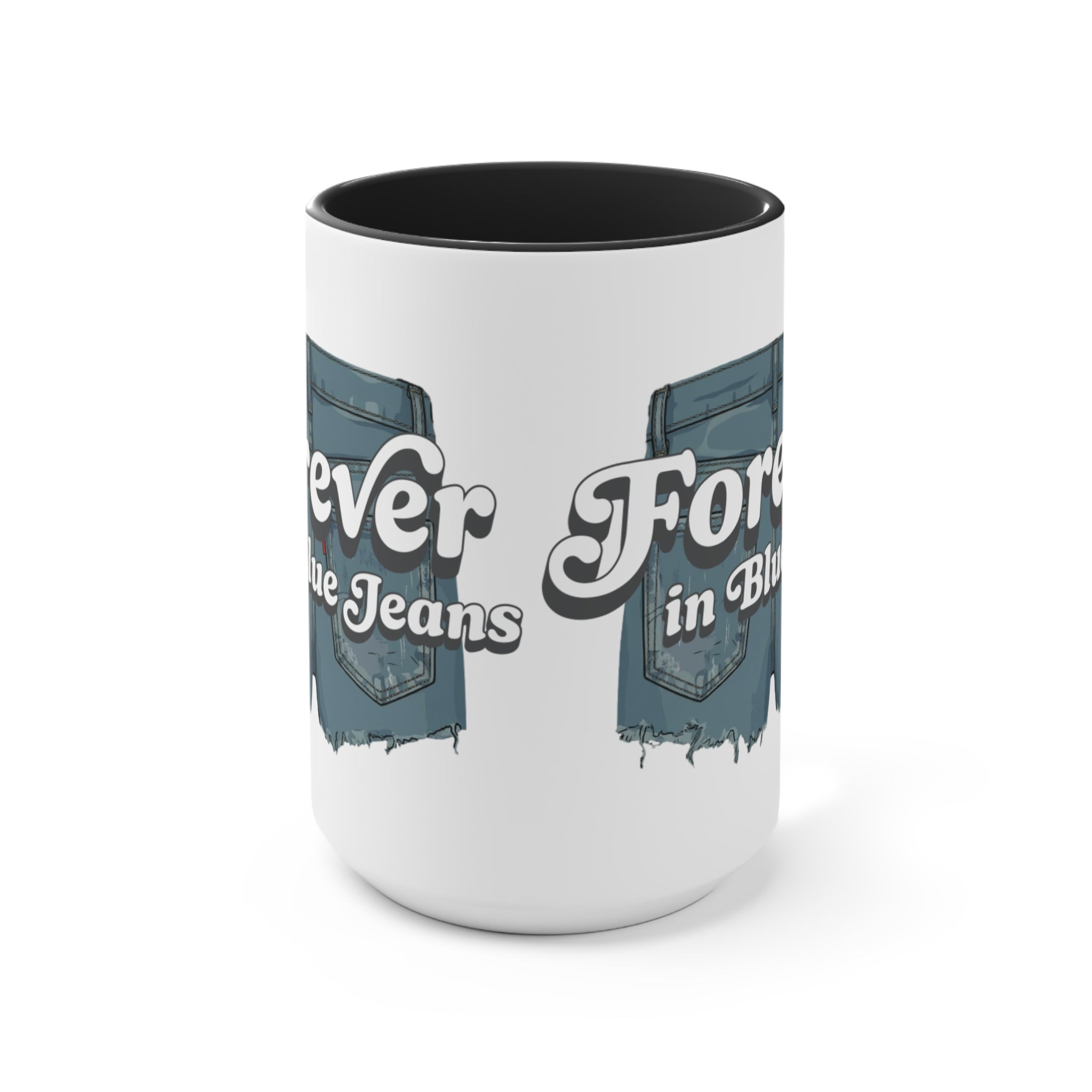 Forever in Blue Jeans 15oz Accent Mug