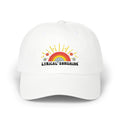 Dad Cap — "Lyrical Sunshine" Rainbow Embroidered Baseball Hat
