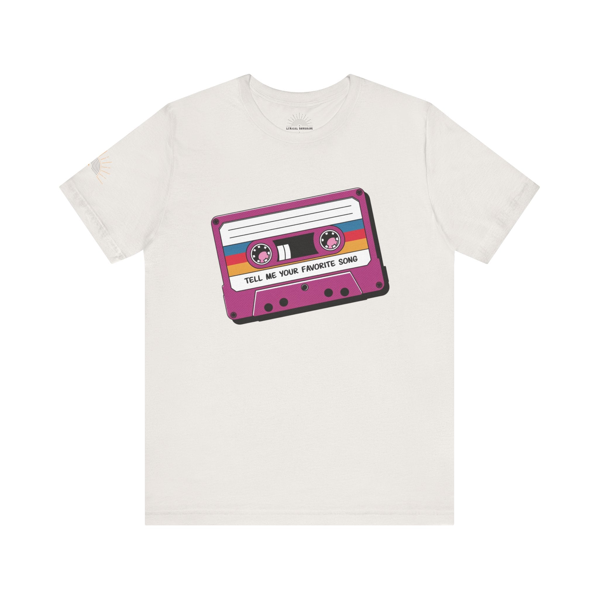 Tell Me Your Favorite Song Retro Unisex Tee