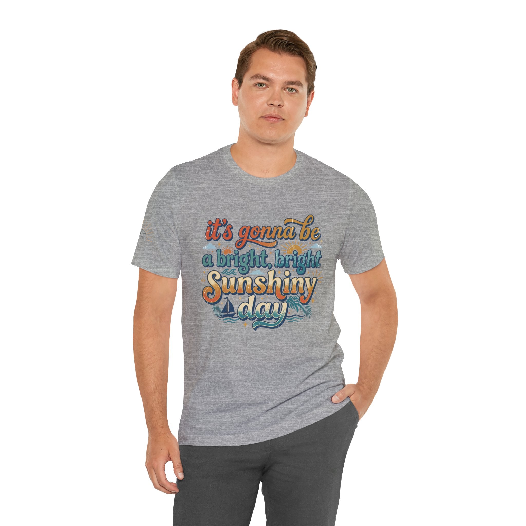 Bright Sunshiny Day Retro Graphic Tee
