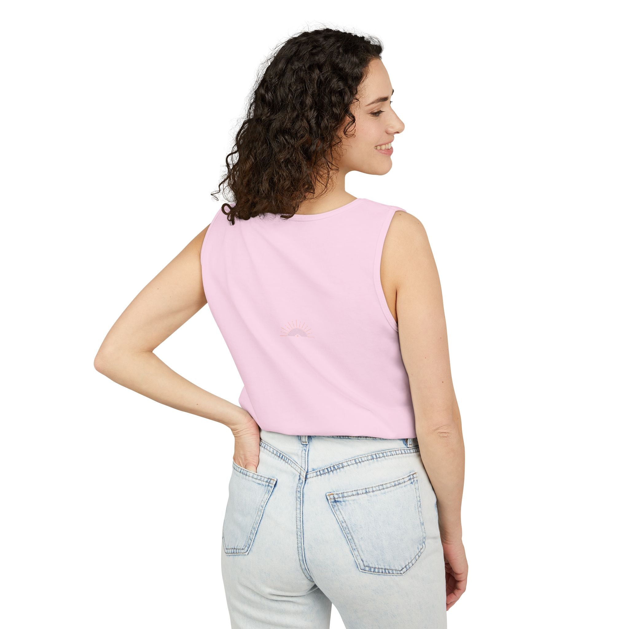 Friendship Tank Top — "Thank You for Being a Friend" Retro Graphic