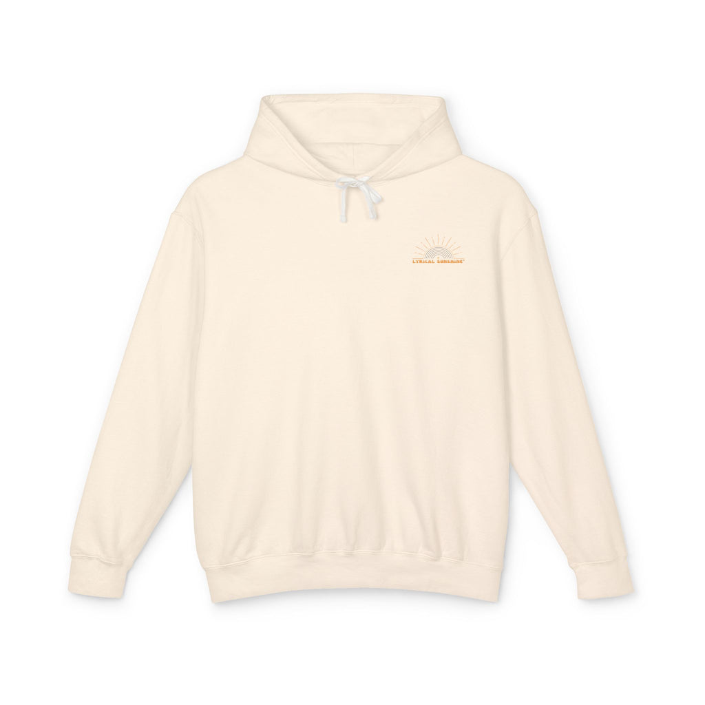 Beautiful and Stoned Hoodie — Retro Typography Lightweight Hooded Sweatshirt