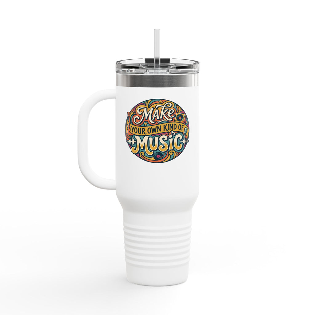 Make Your Own Kind of Music 40oz Insulated Travel Mug