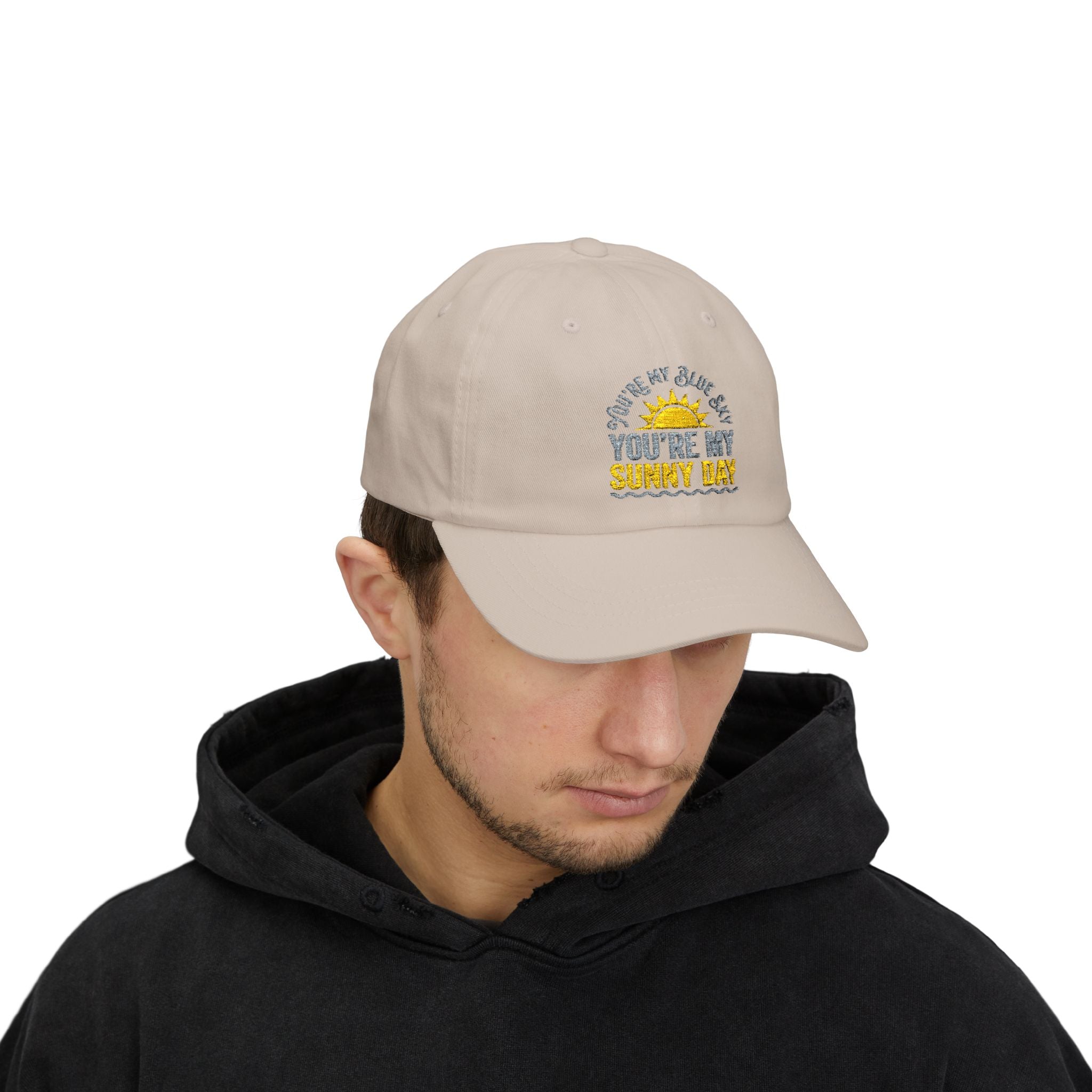 Blue Sky Sunny Day Dad Cap