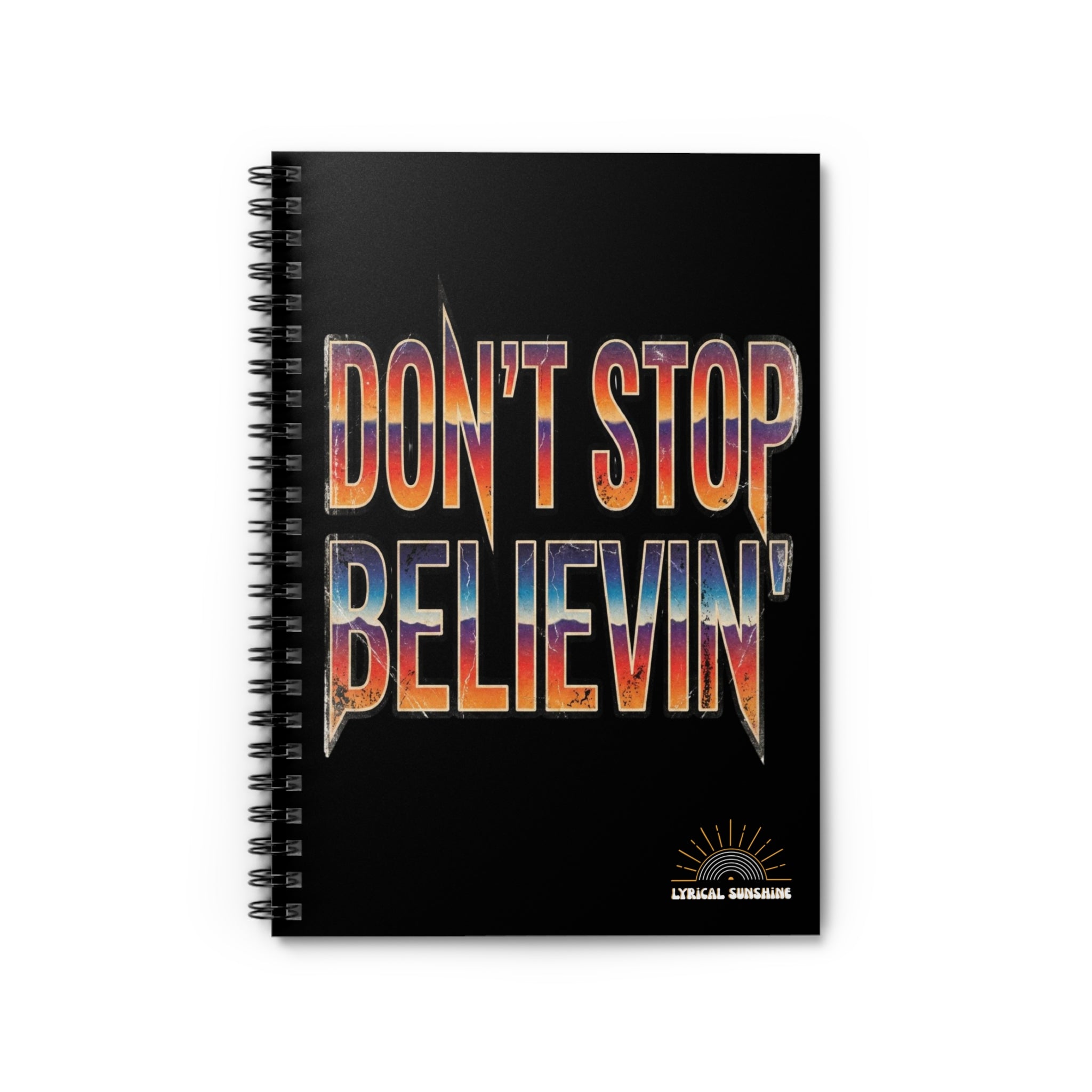 Don't Stop Believin' Journal