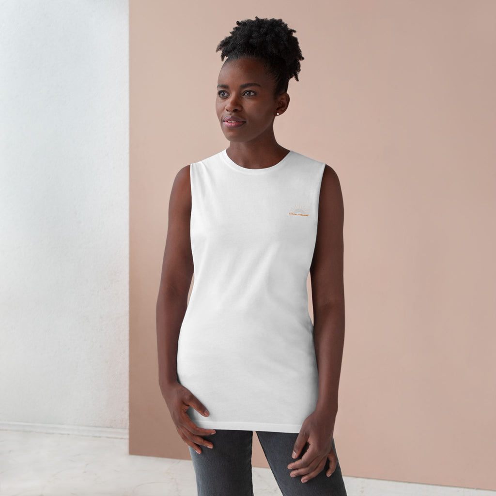 Free Bird Tank Top — 'Fly High Free Bird' Graphic Muscle Tee